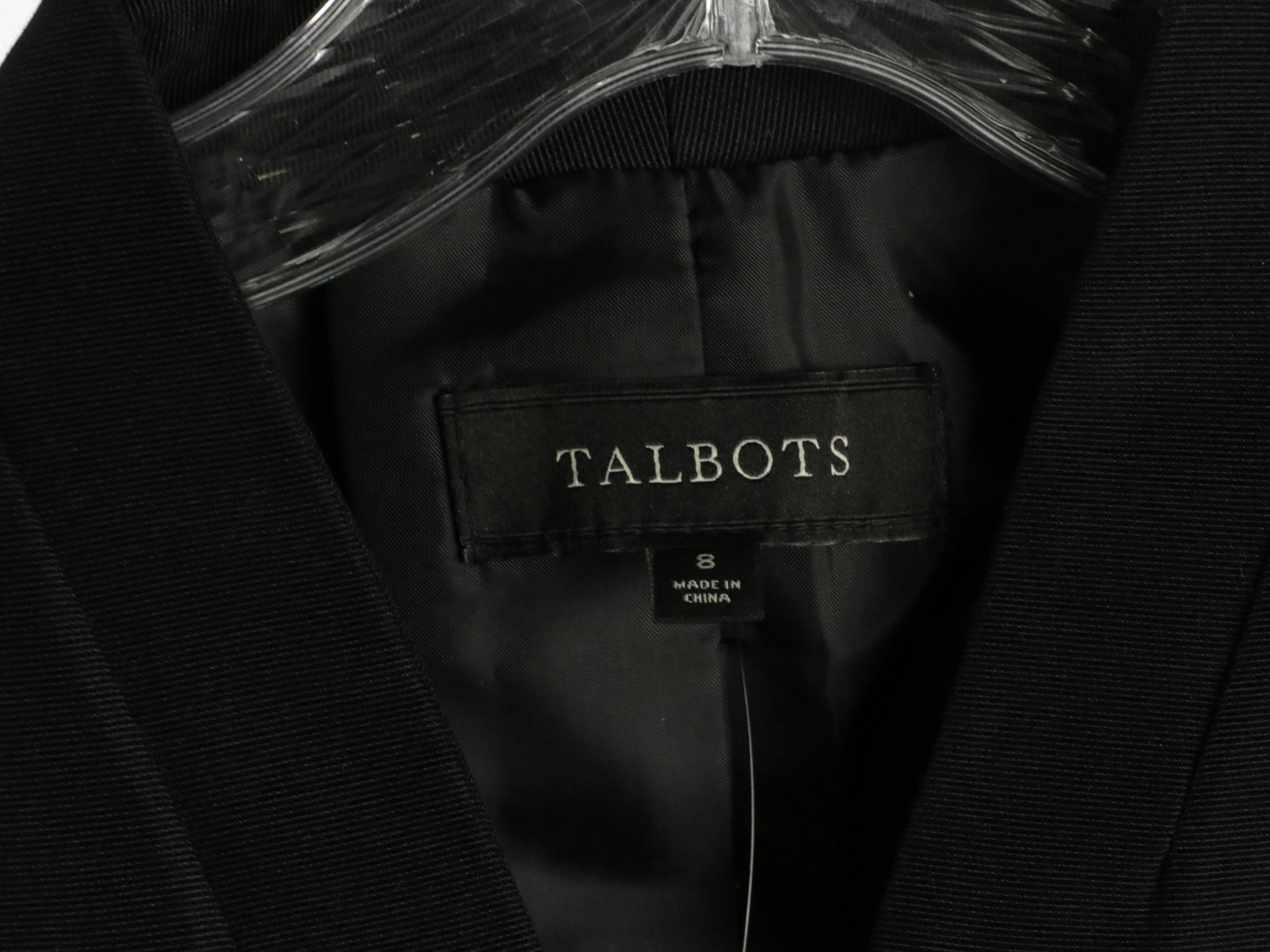 Talbots Metallic Cotton Tweed Jacket, Pink Wool Blend Coat, Knit Top & Blazer