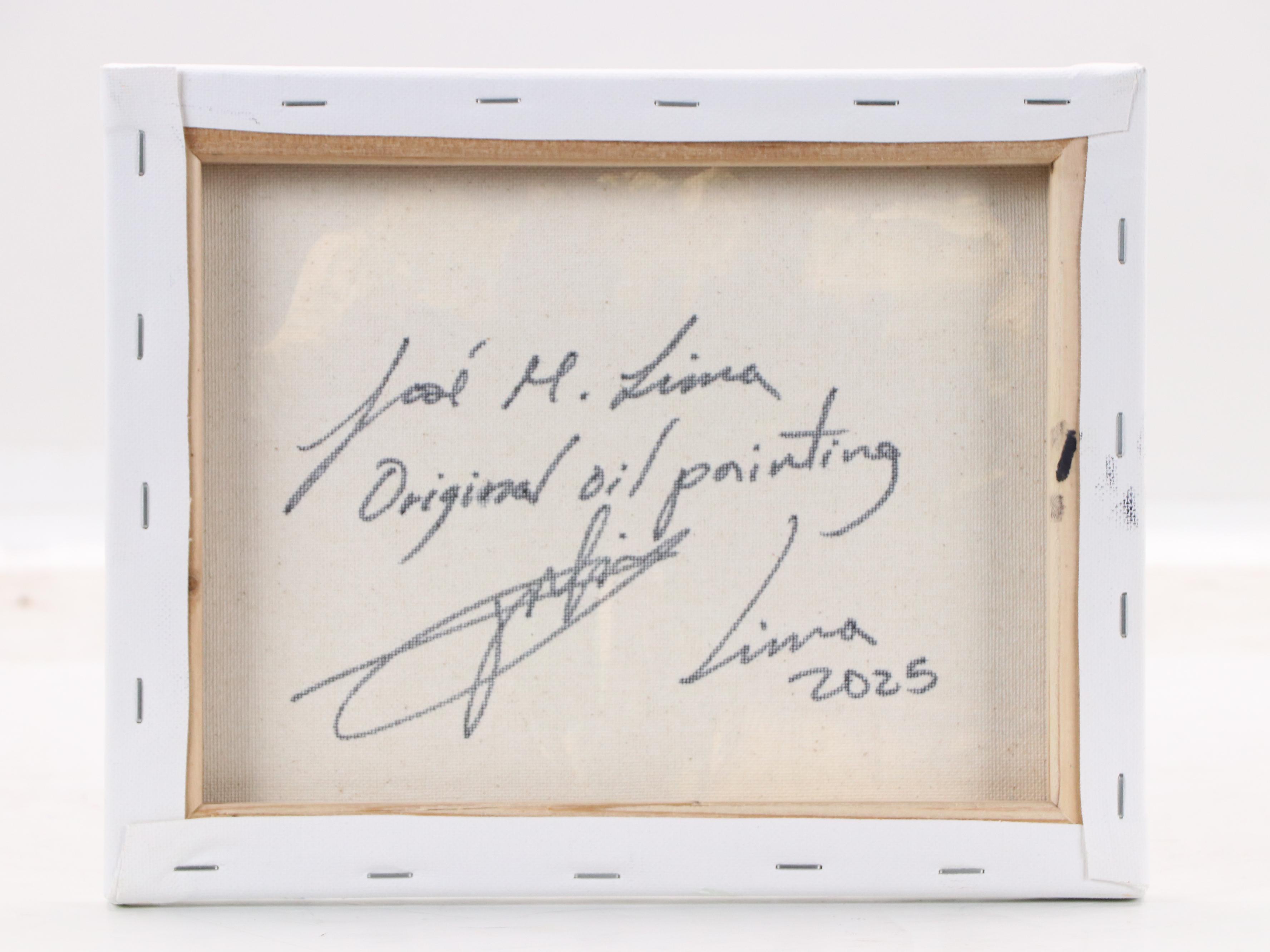 José M. Lima Floral Still Life Oil Painting, 2025