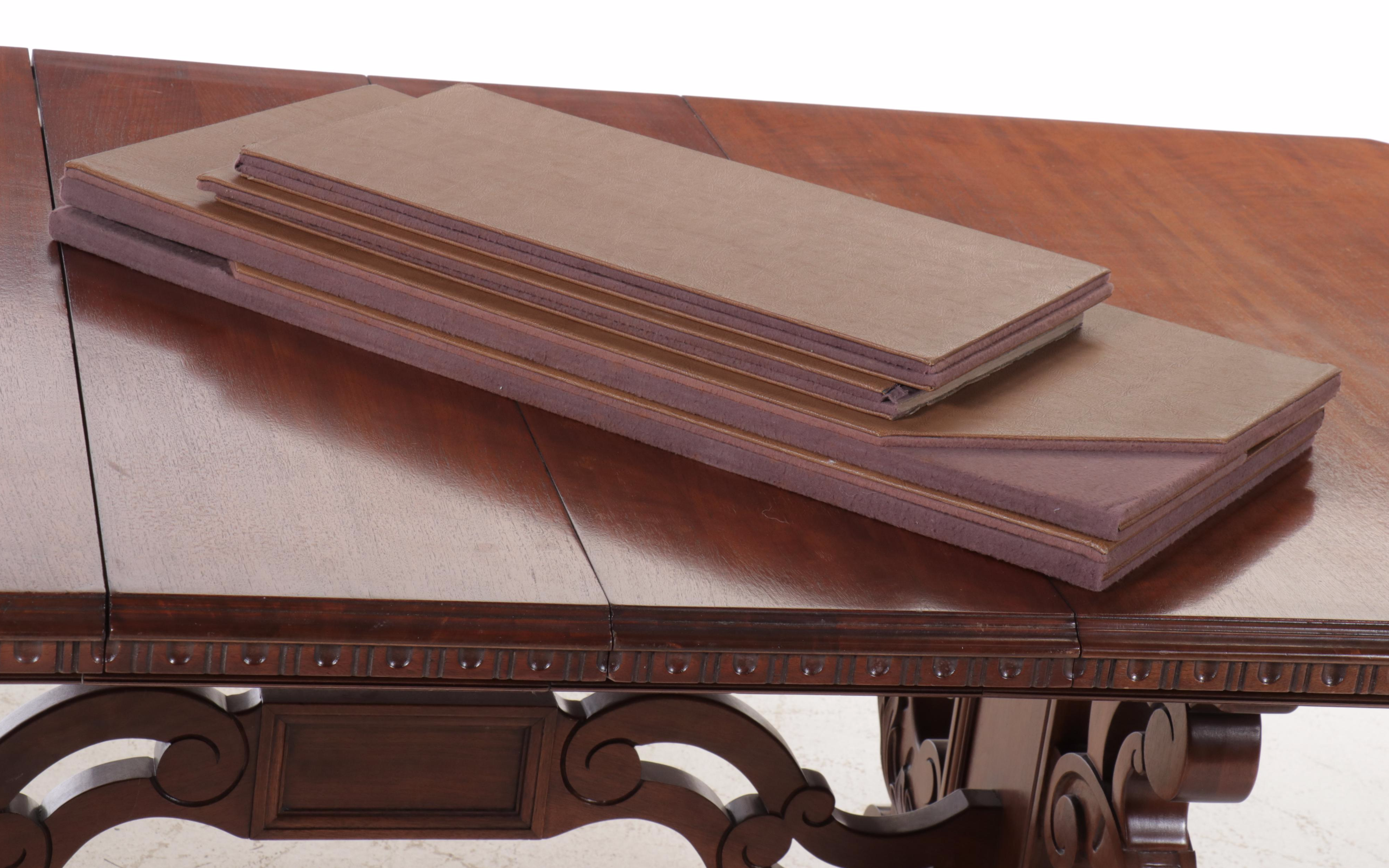 Eight Piece Jacobean Style Dining Set, Early to Mid-20th Century