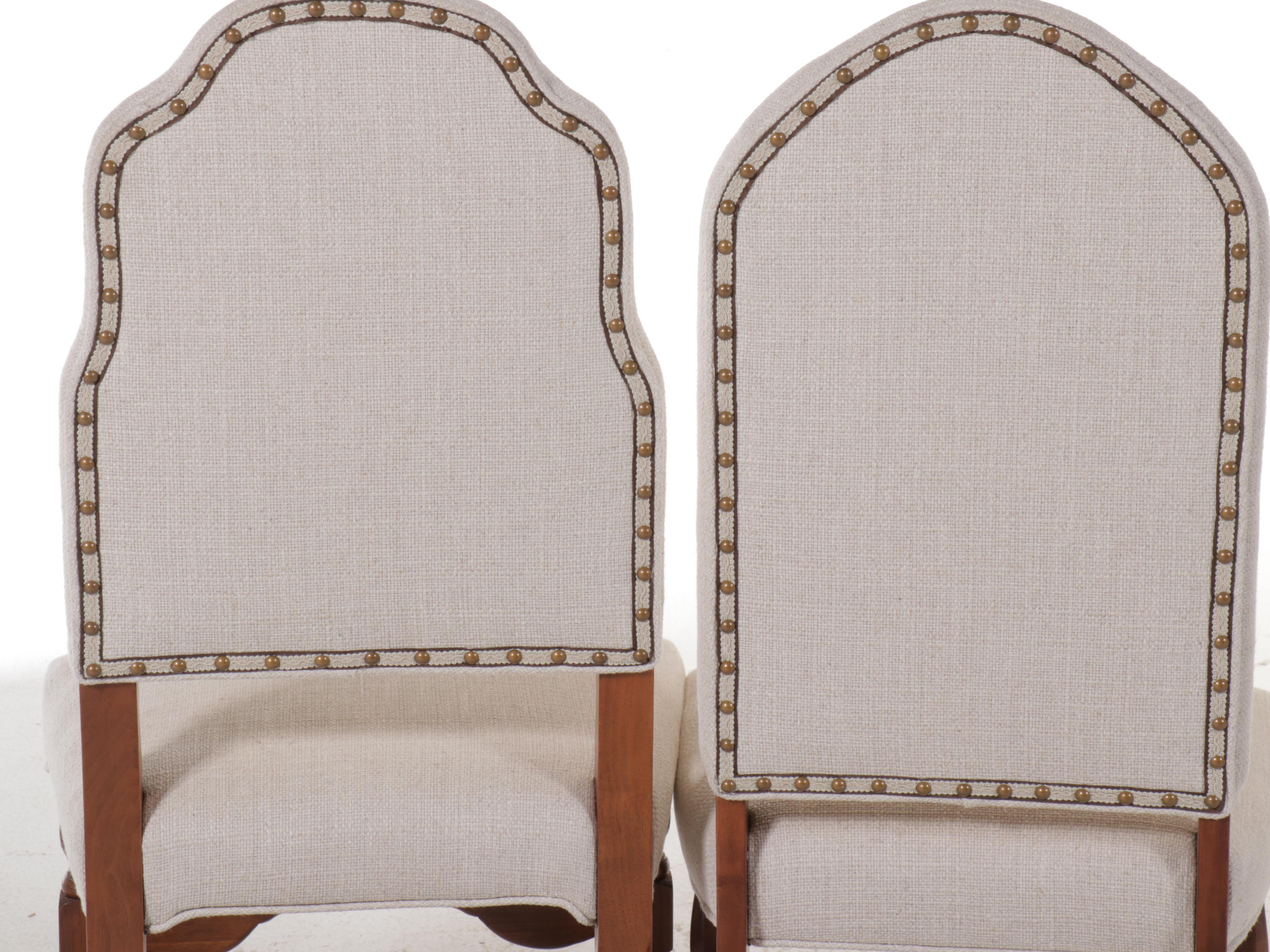 Eight Piece Jacobean Style Dining Set, Early to Mid-20th Century