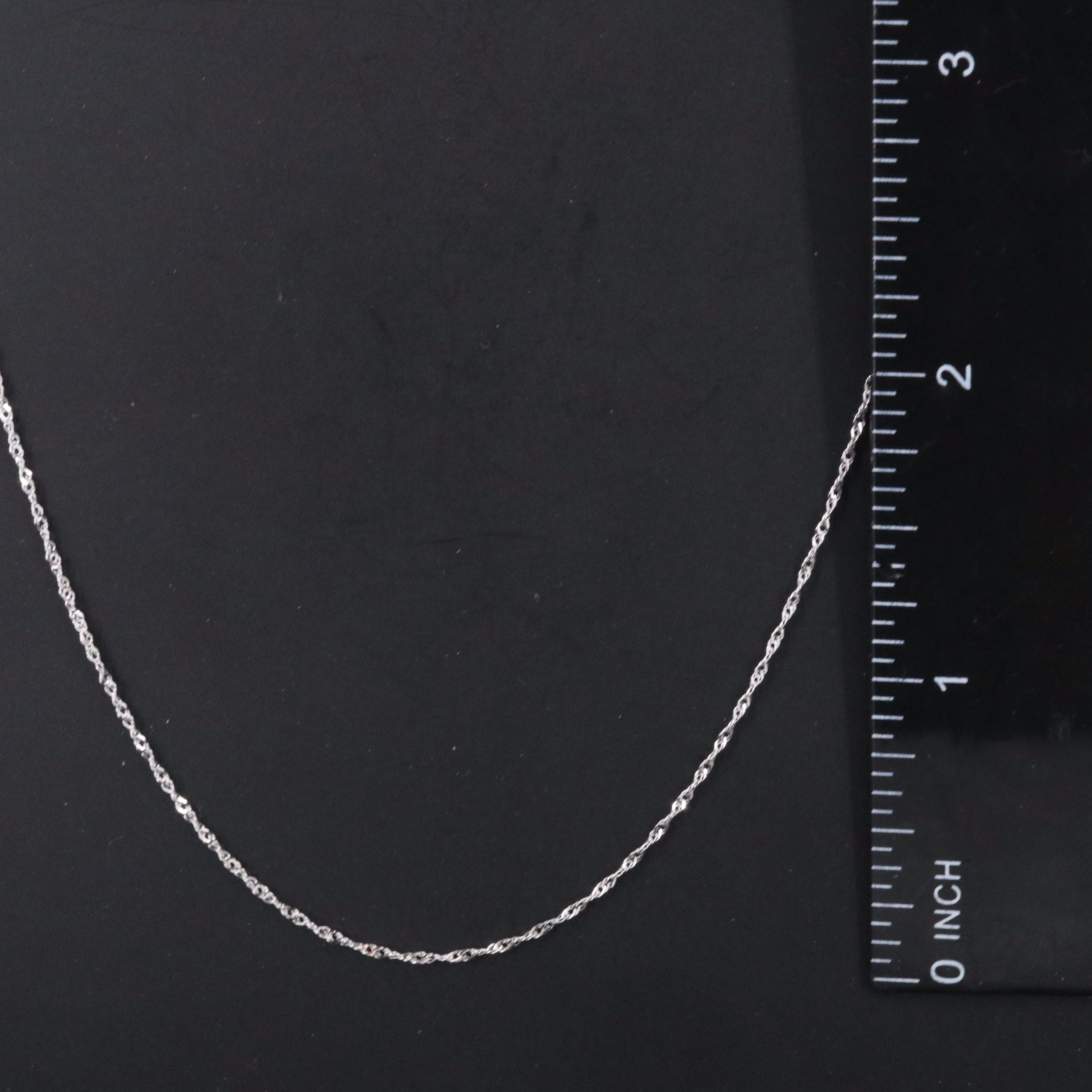 14K Singapore Chain Necklace