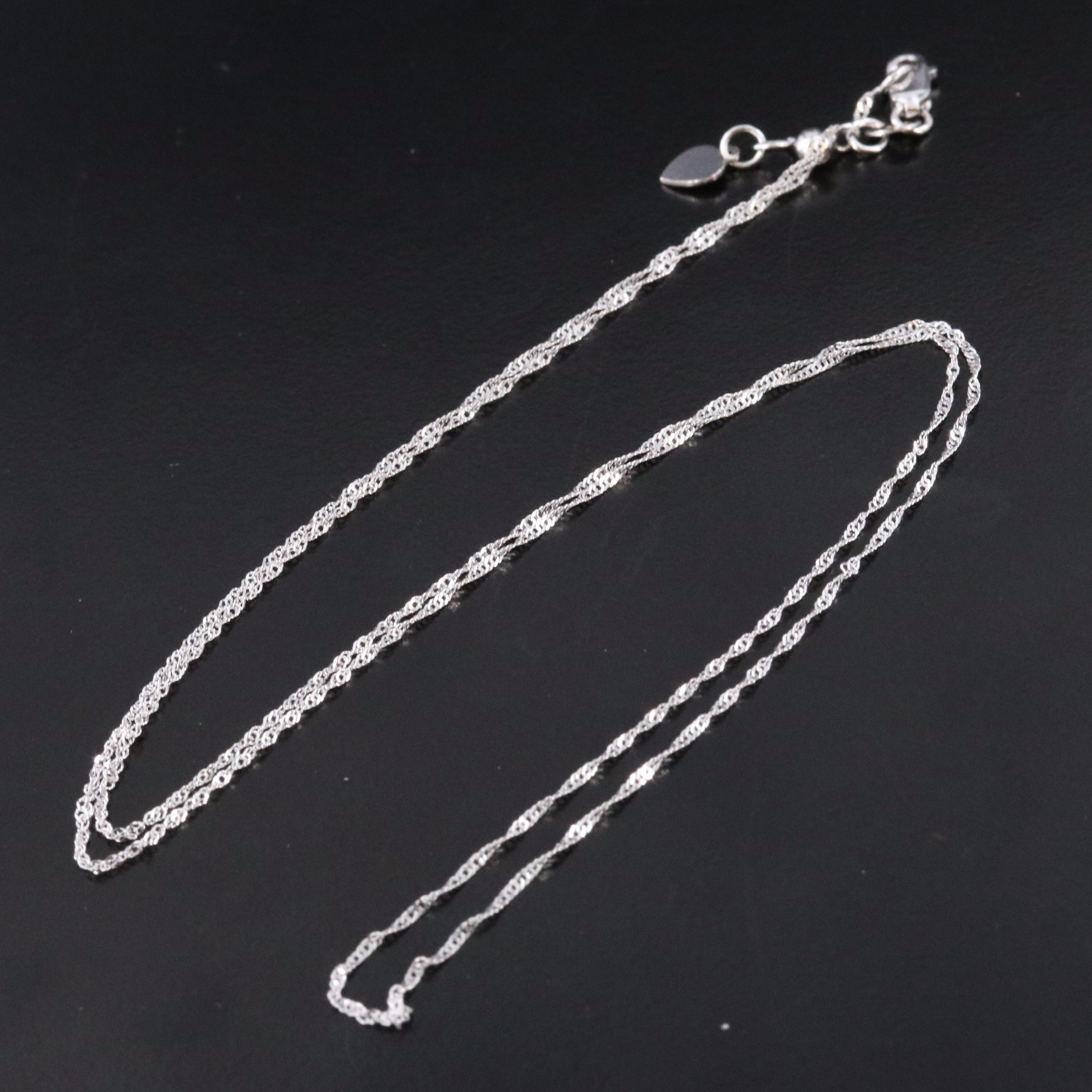14K Singapore Chain Necklace