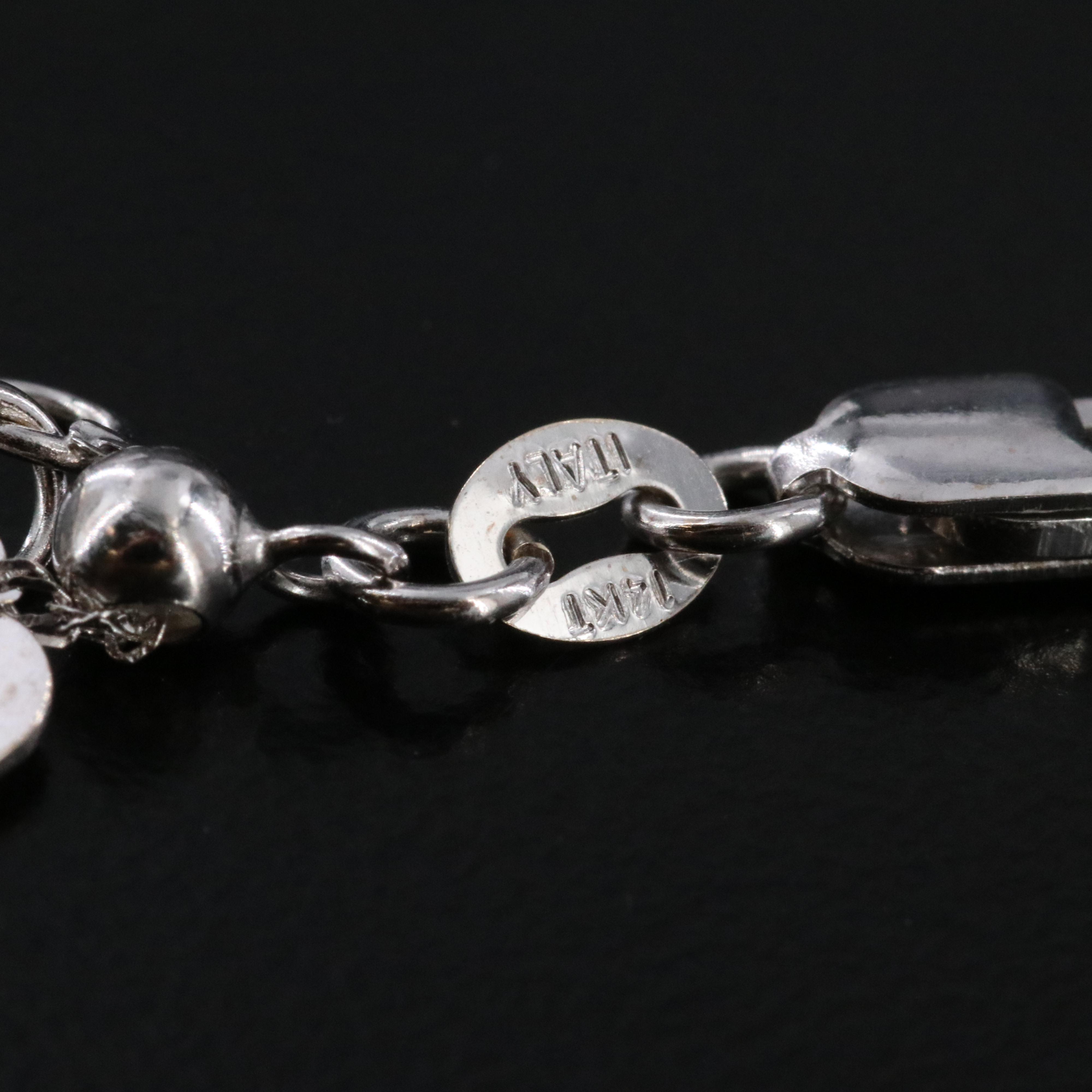 14K Singapore Chain Necklace