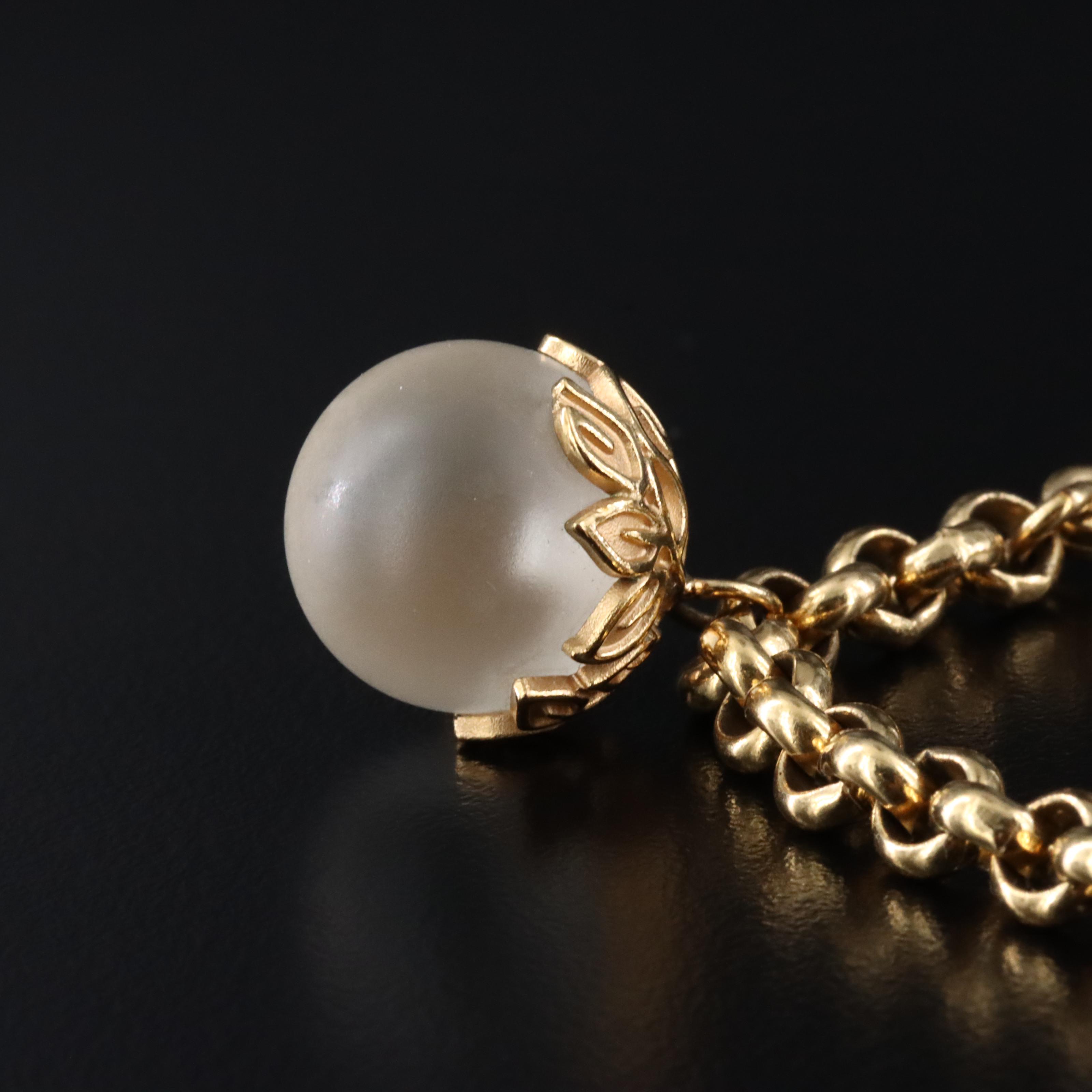 Lalique Crystal Orb Frosted Glass Bracelet