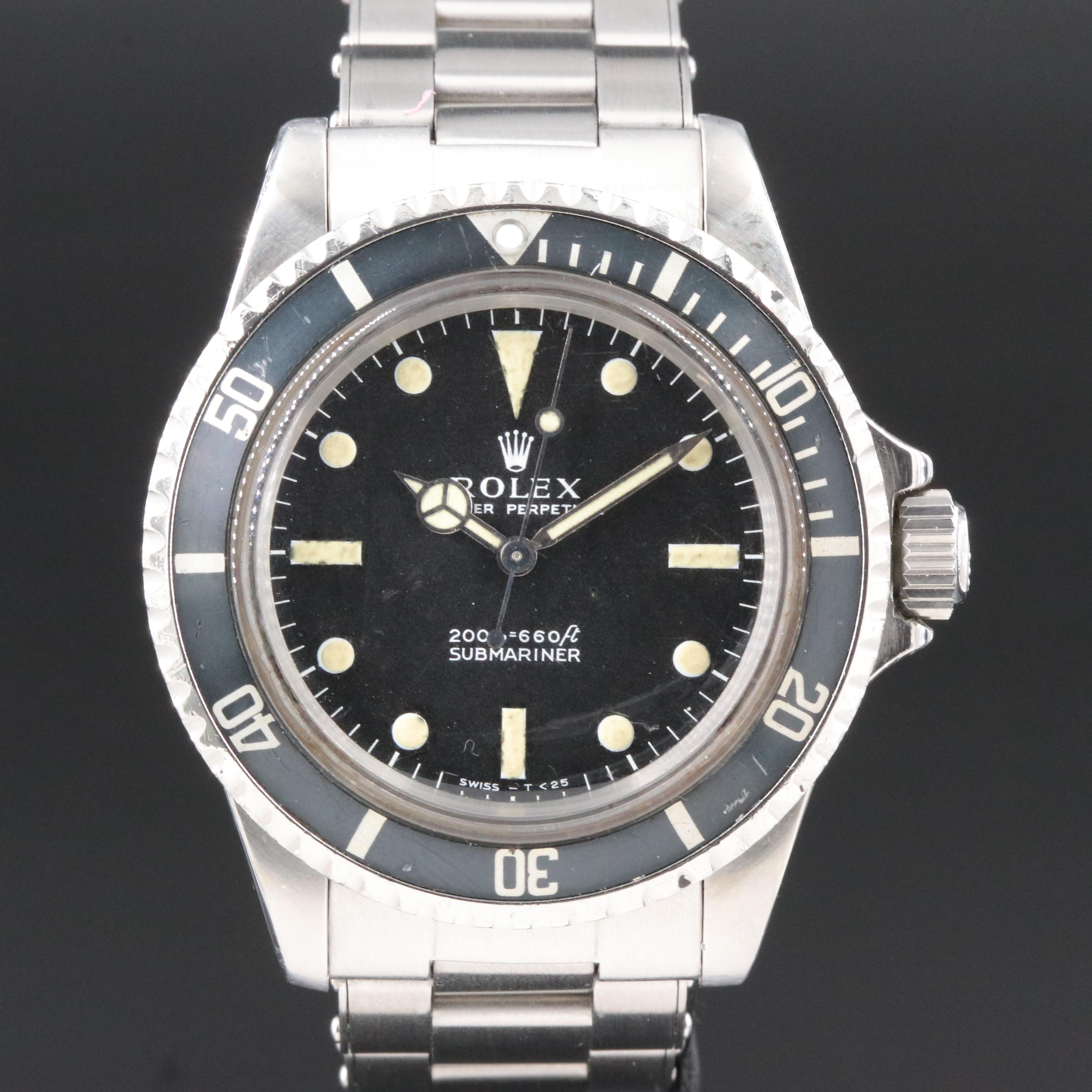 Rolex Submariner 5513 Vintage Watch c.1967