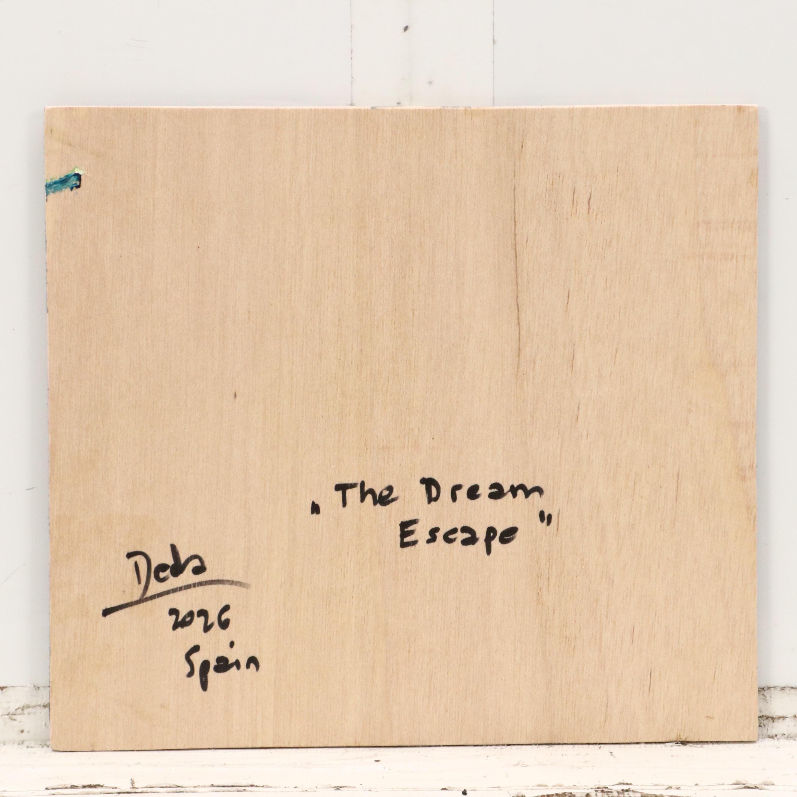 Adam Deda Oil Painting "The Dream Escape," 2025