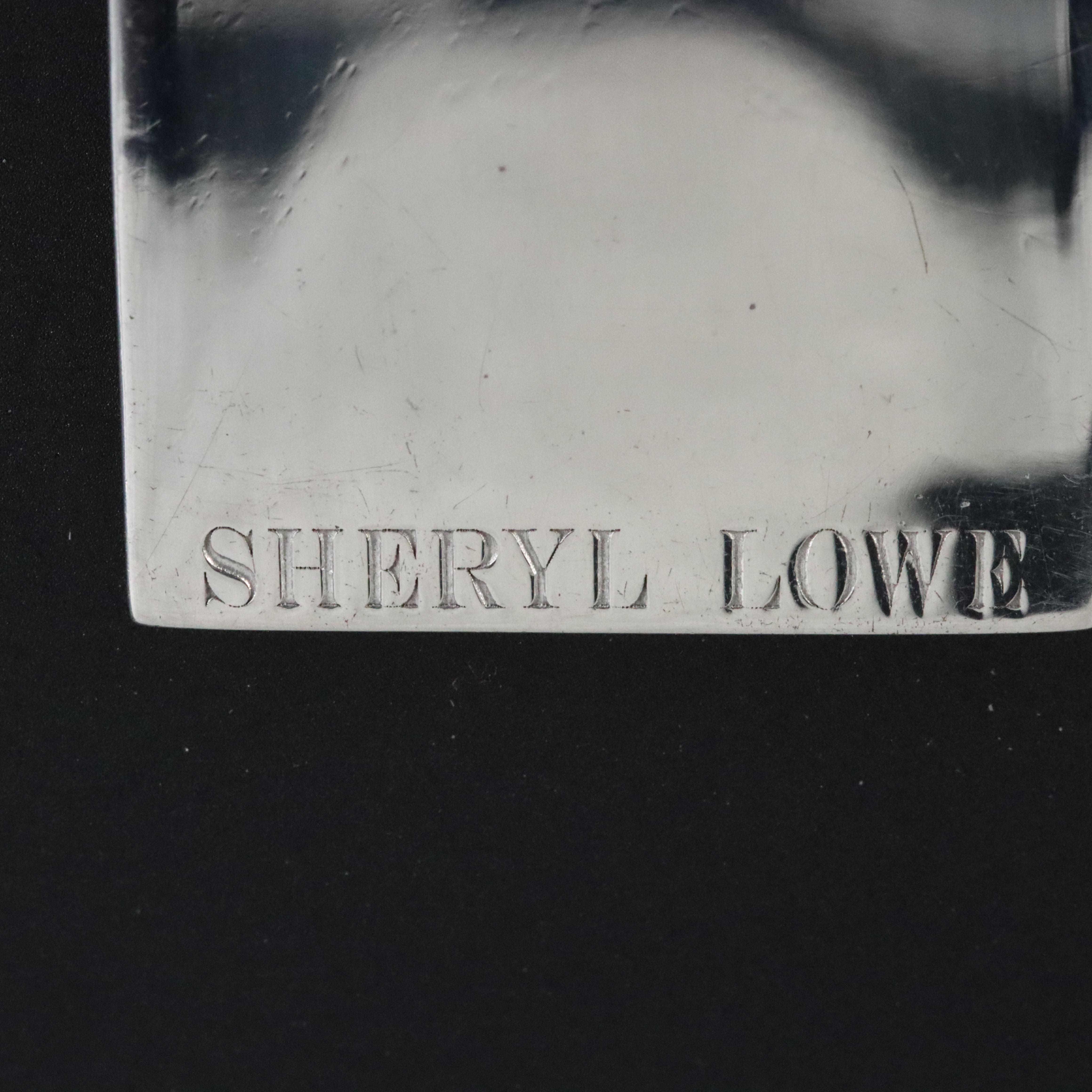 Sheryl Lowe Sterling Diamond "Faith" Pendant