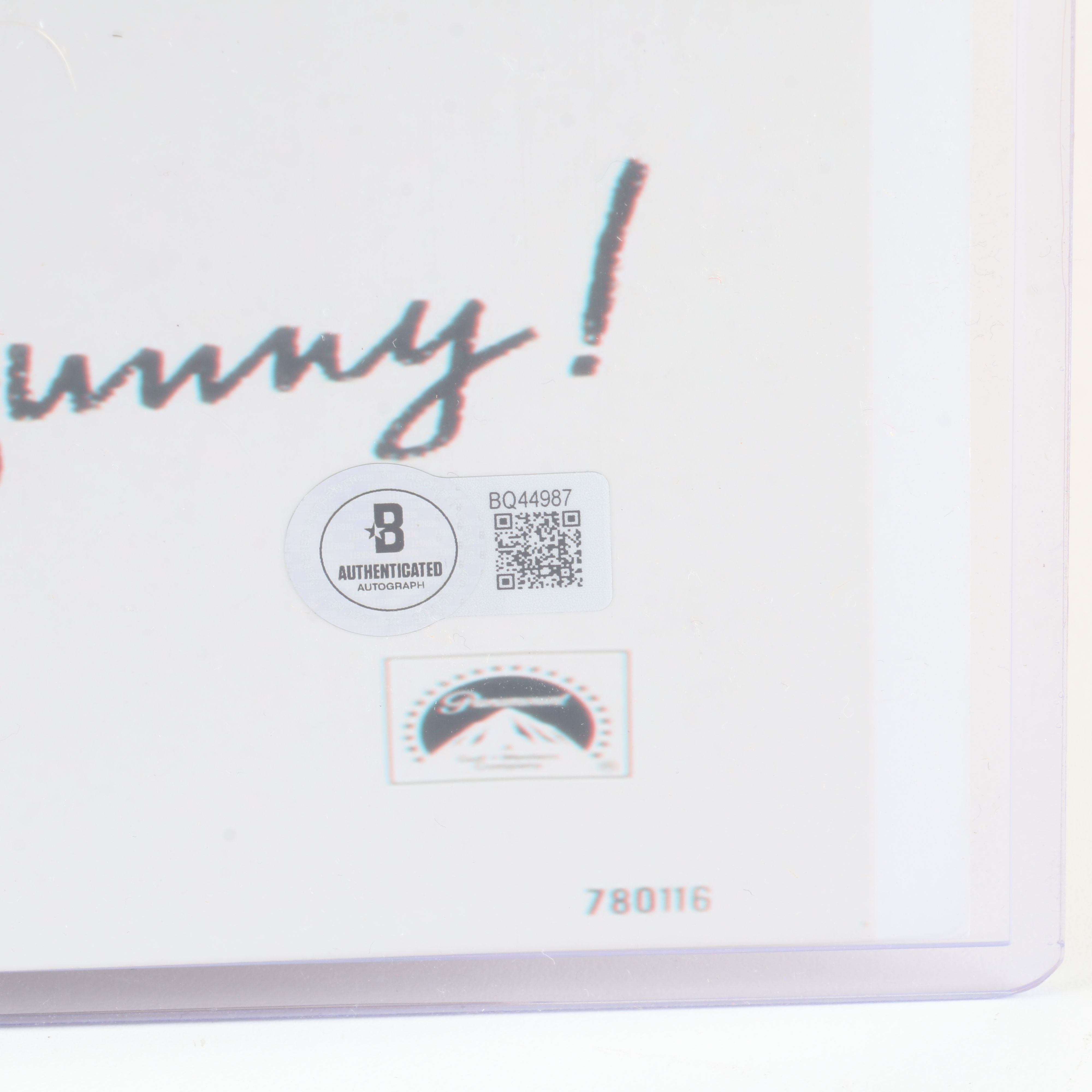 Signed Cheech and Chong "Up In Smoke" Movie Poster, Beckett