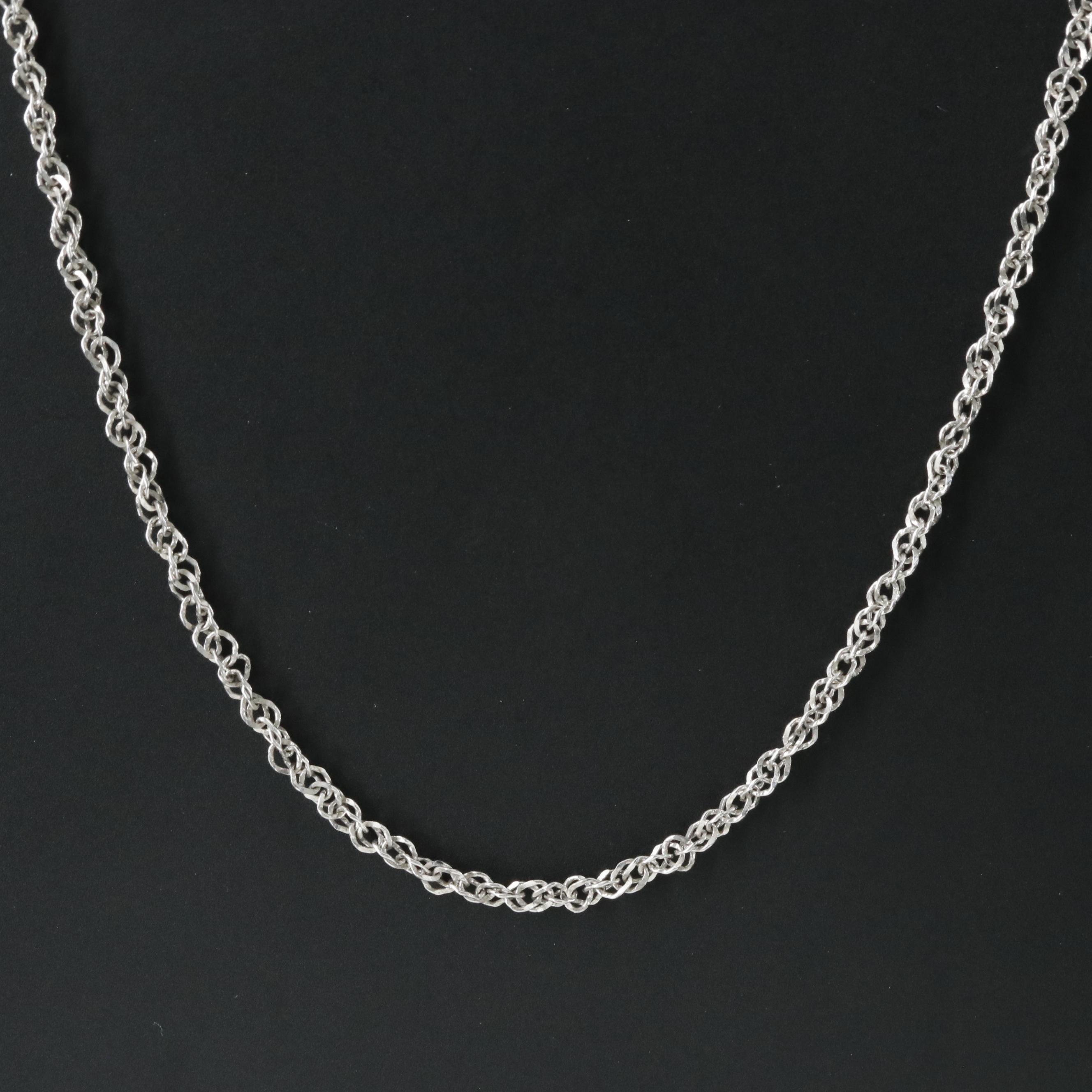 14K Singapore Chain Necklace