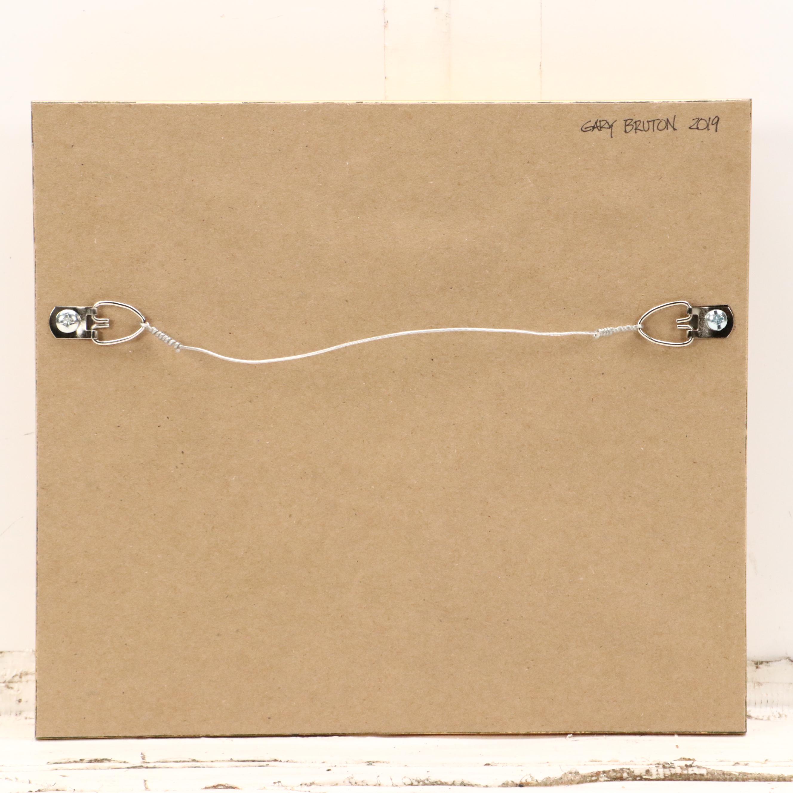 Gary Bruton Oil Painting of Pelican, 2019