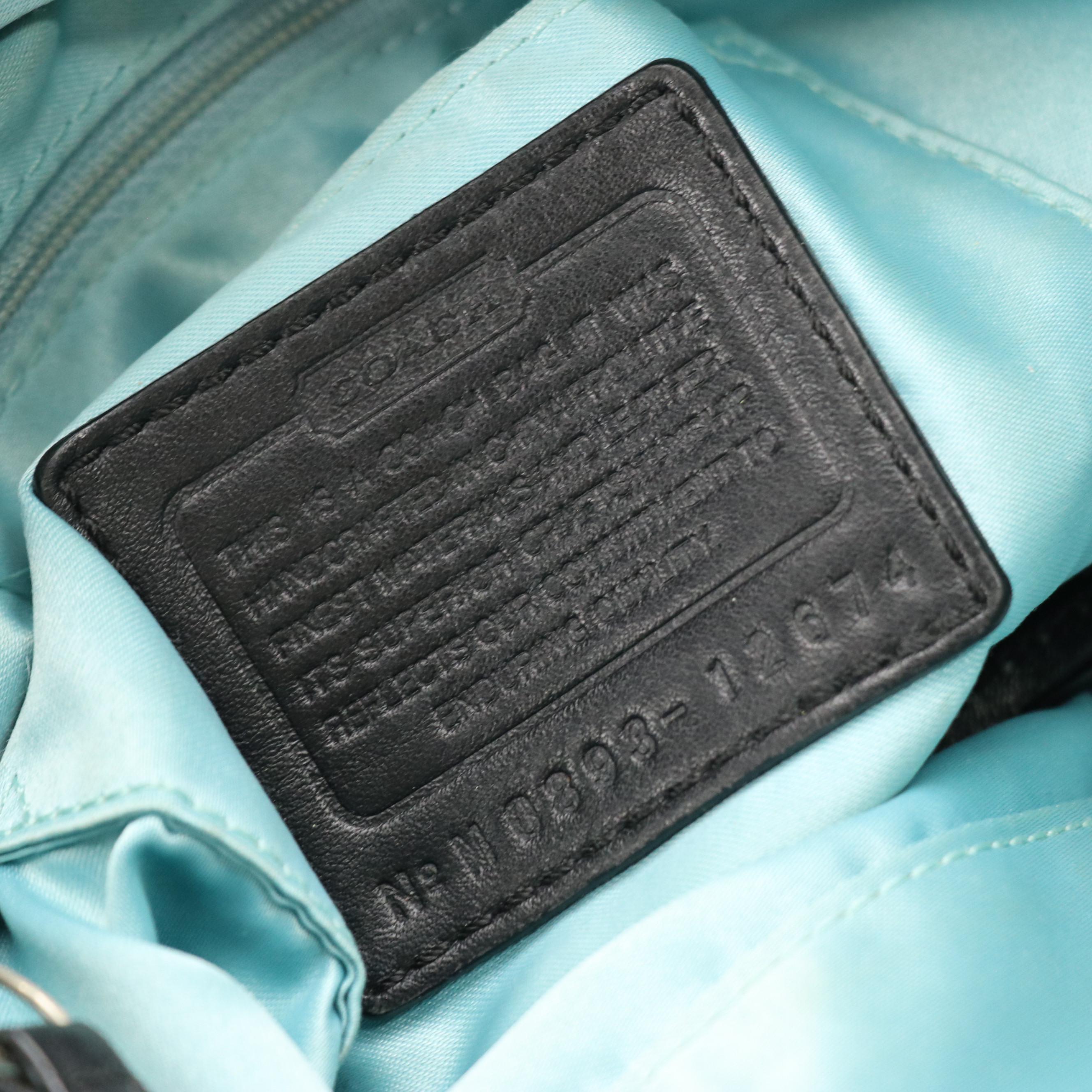 Coach Zoe 12674, Taylor F26031, and Park F30341 Signature Canvas Totes