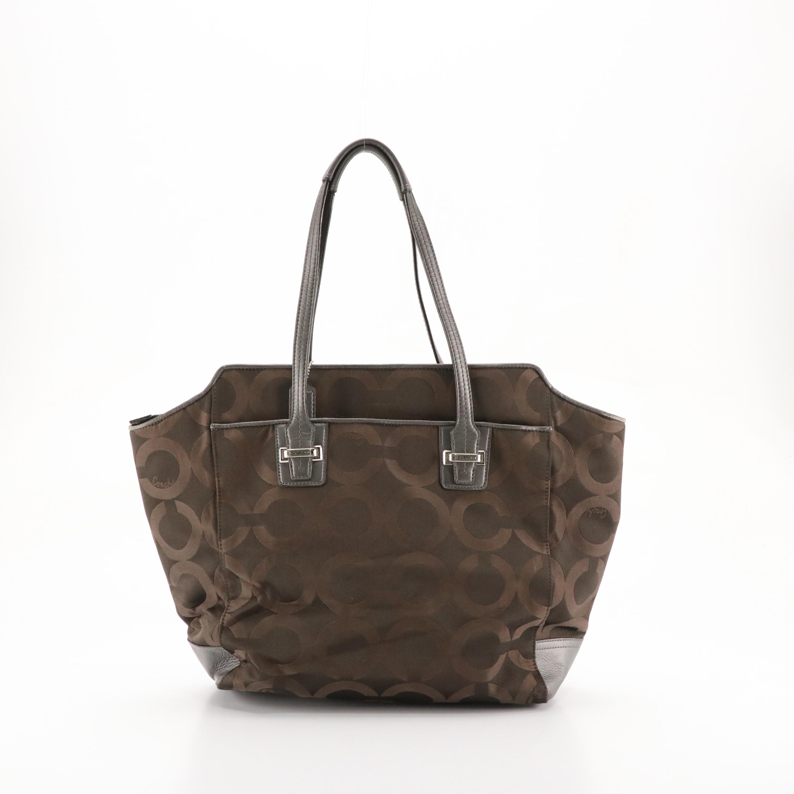 Coach Zoe 12674, Taylor F26031, and Park F30341 Signature Canvas Totes