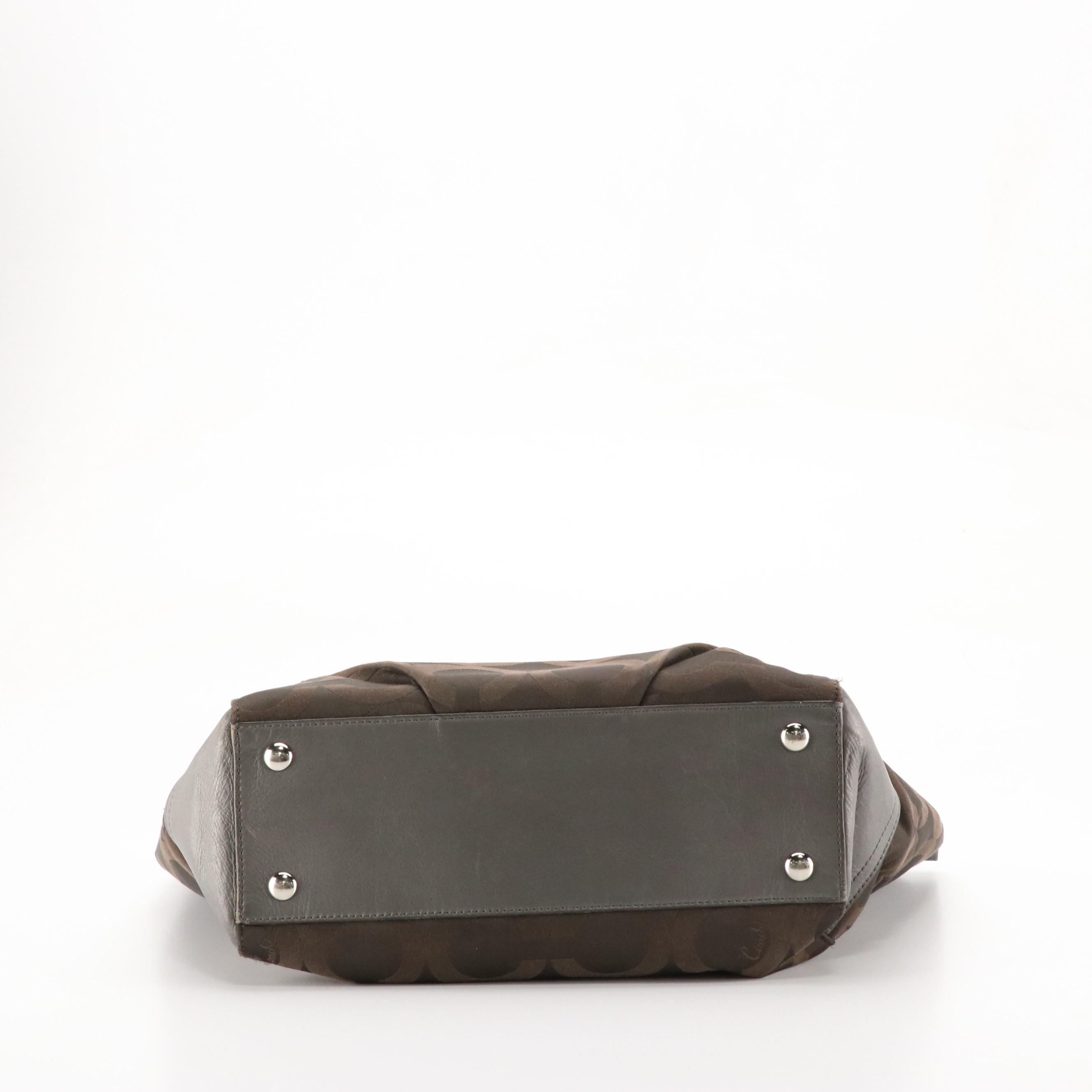 Coach Zoe 12674, Taylor F26031, and Park F30341 Signature Canvas Totes