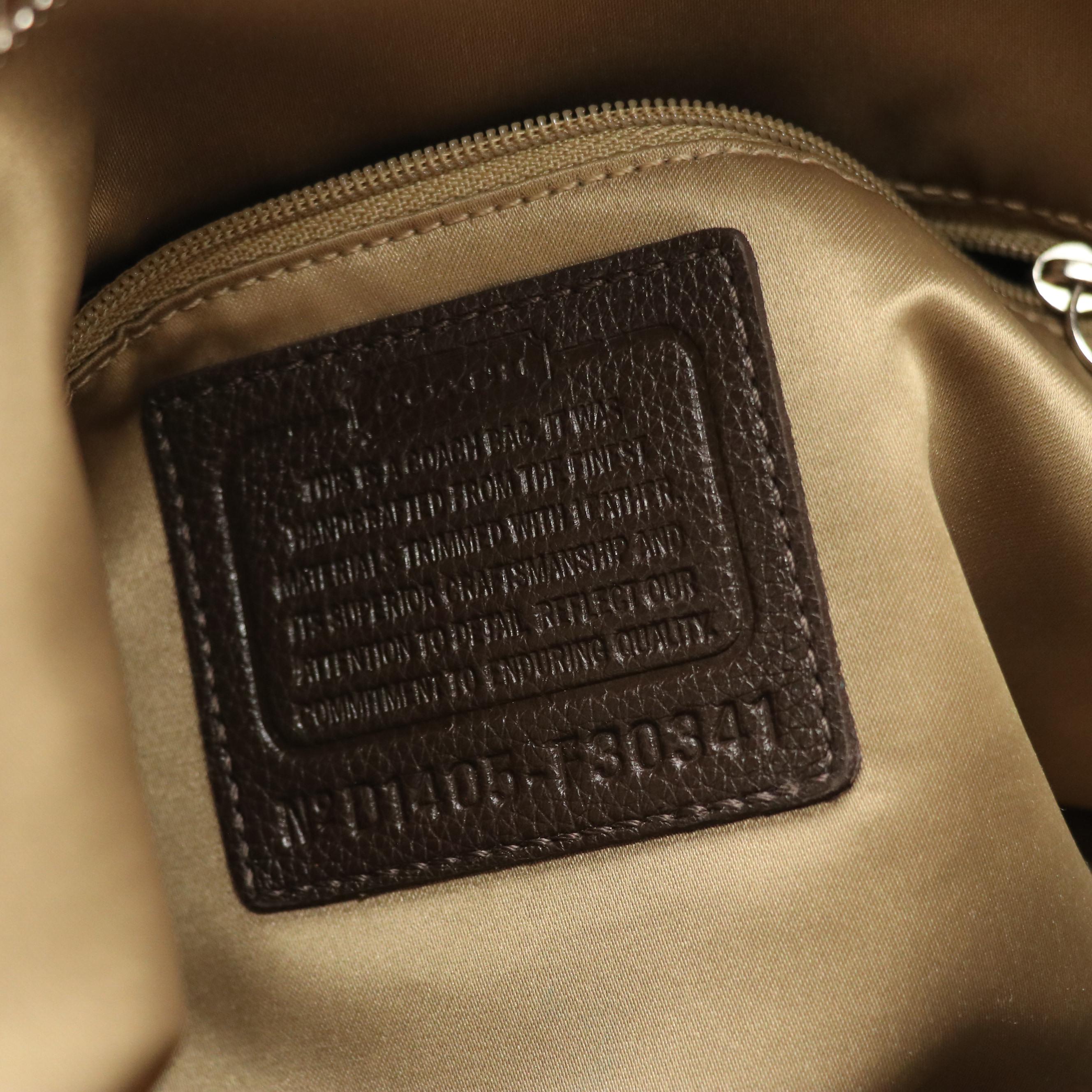 Coach Zoe 12674, Taylor F26031, and Park F30341 Signature Canvas Totes