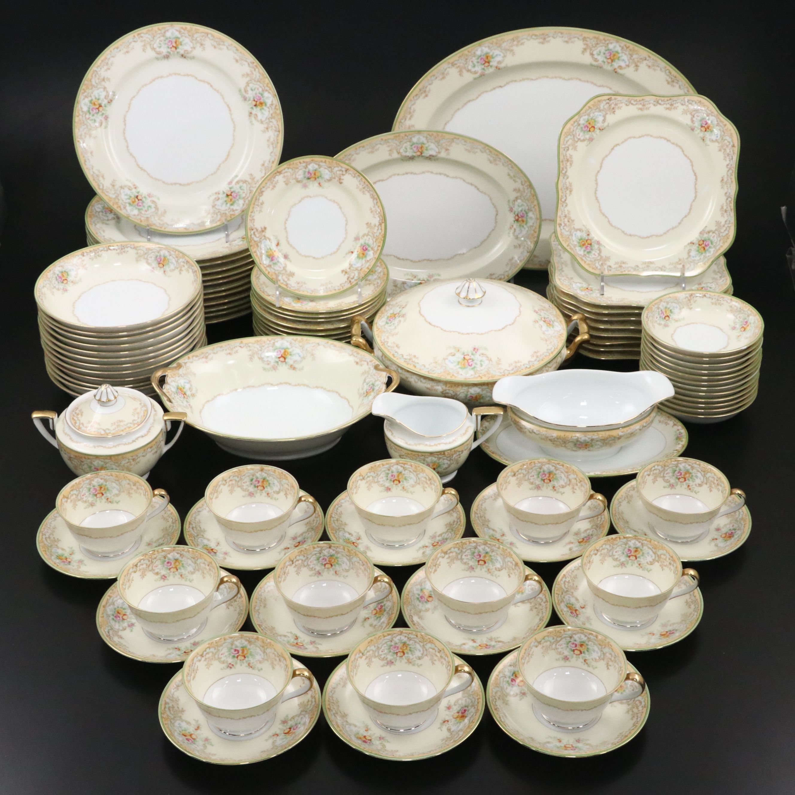 Noritake Morimura Floral Bone China Dinnerware