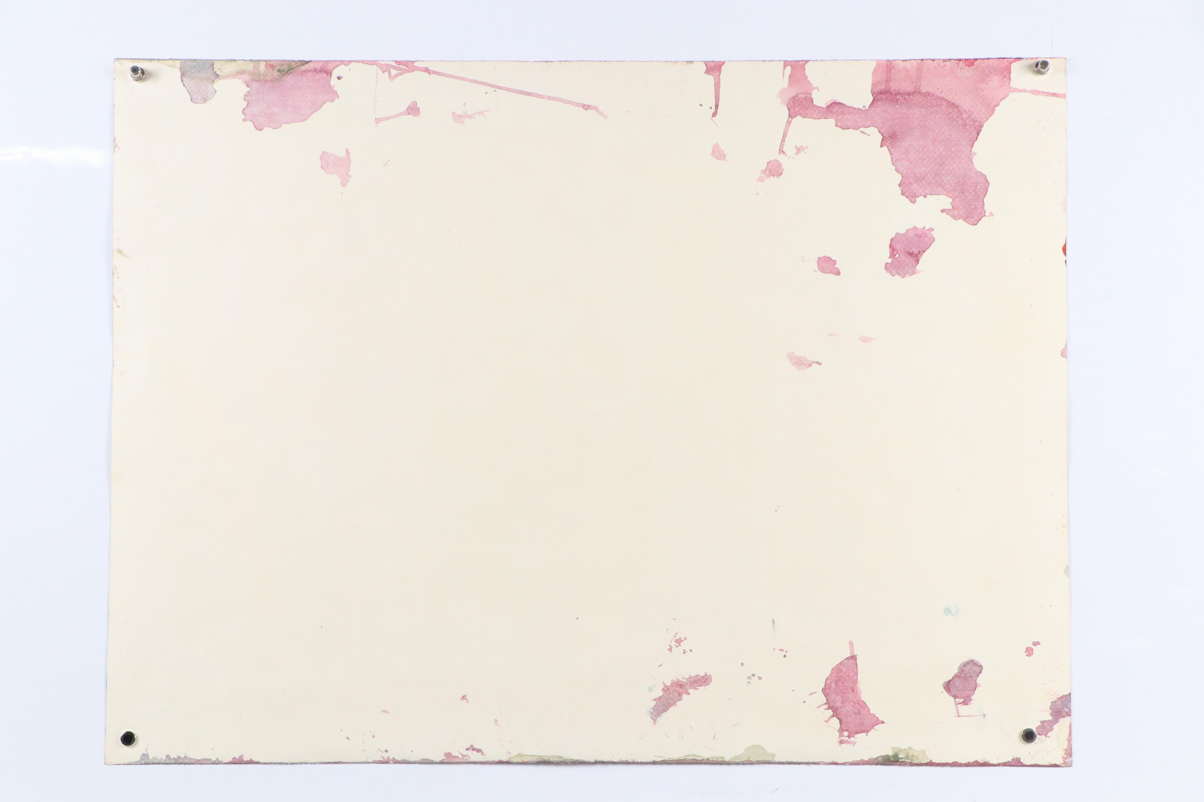 Harry Hilson Acrylic Painting "News"