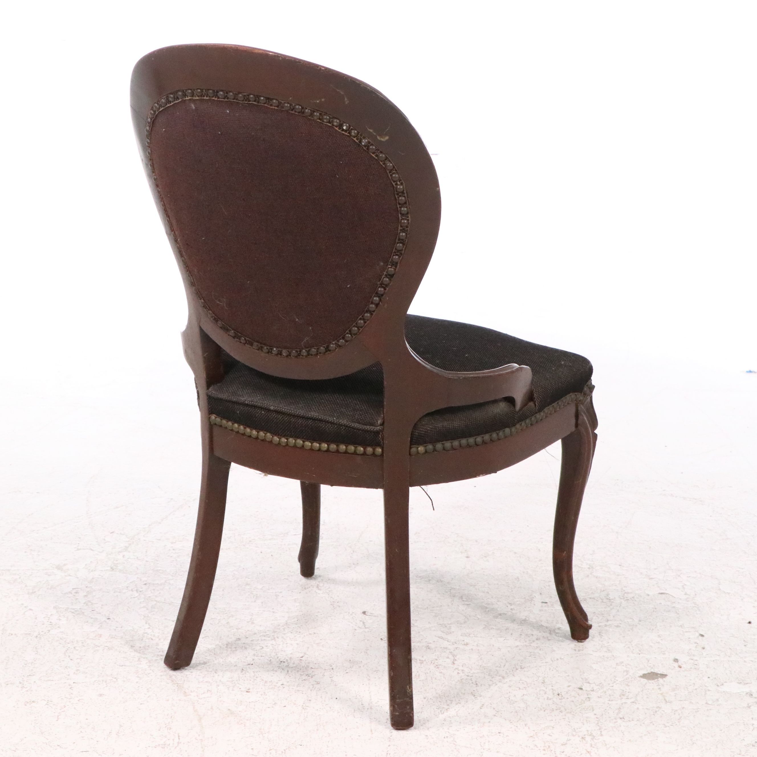 Victorian Carved Walnut Side Chair