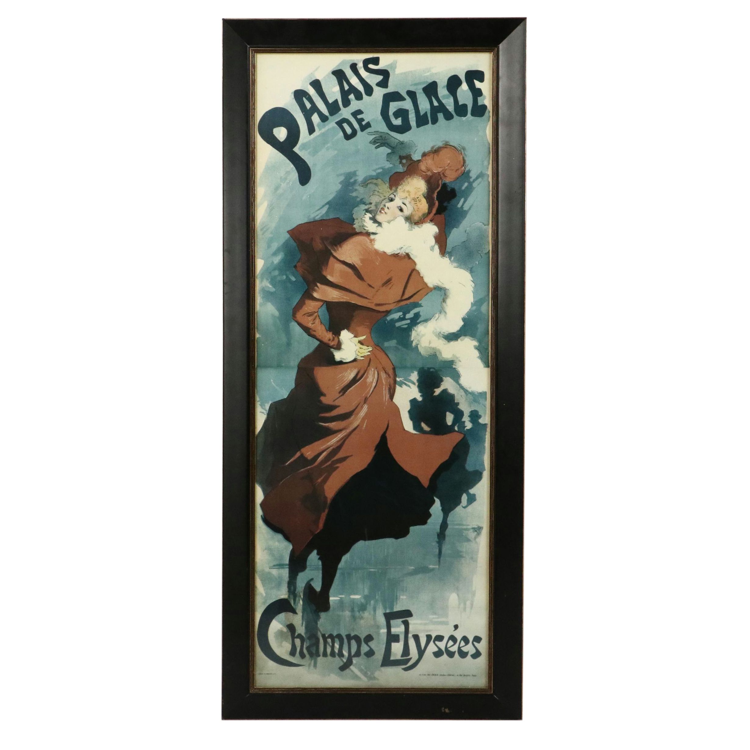 After Jules Chéret Offset Lithograph Poster, Late 20th century