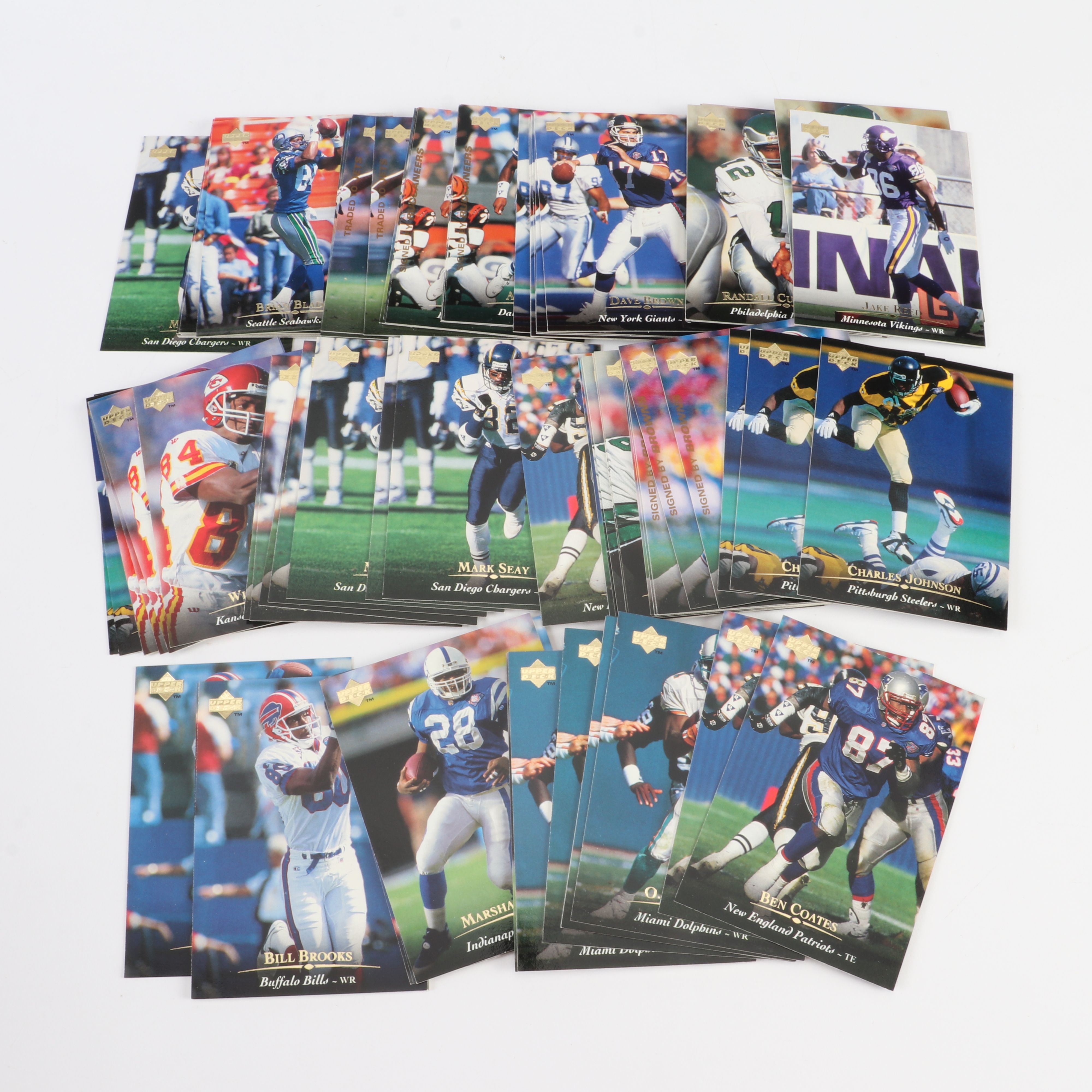 Five Large Boxes of Sports Trading Cards, 1980s to 1990s