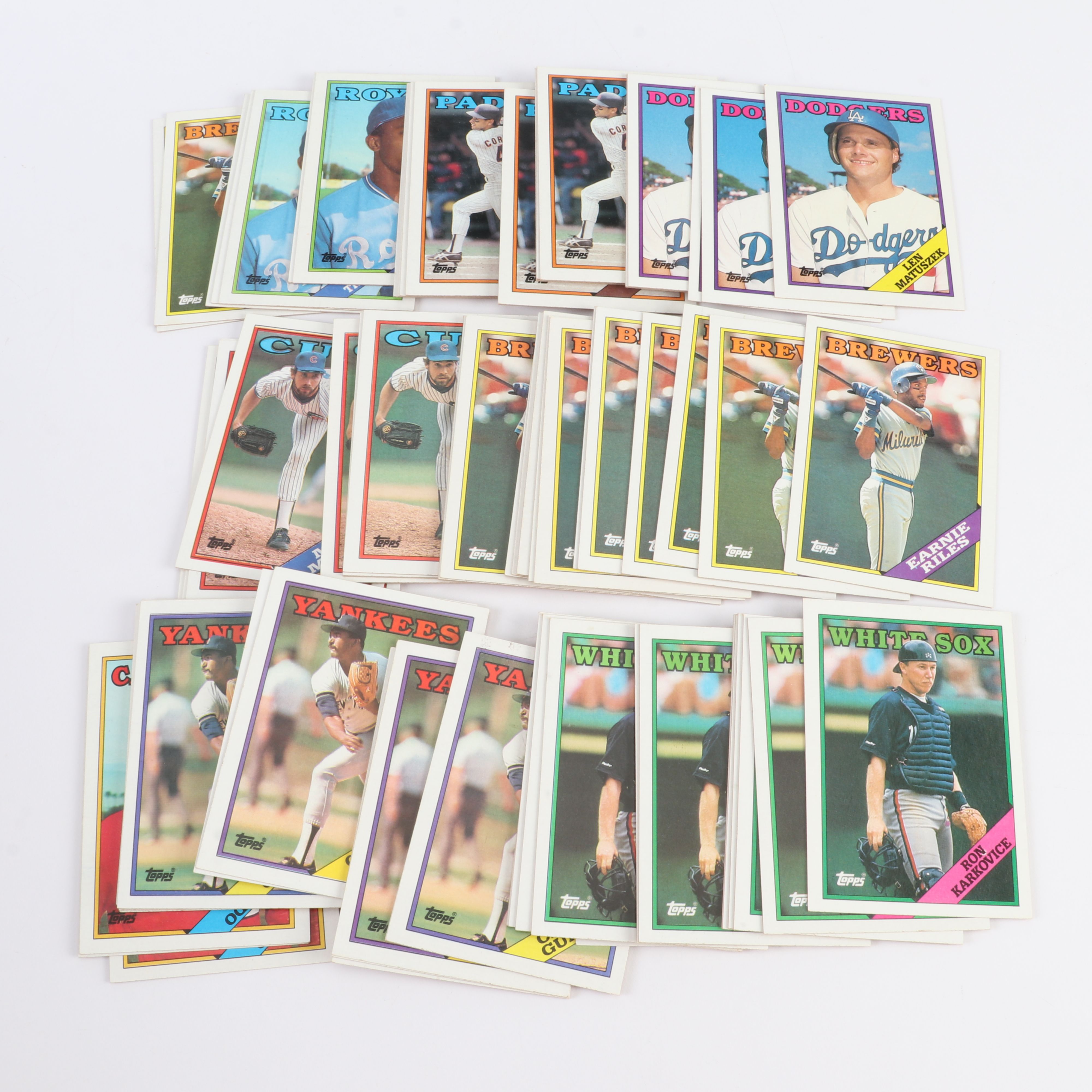 Five Large Boxes of Sports Trading Cards, 1980s to 1990s