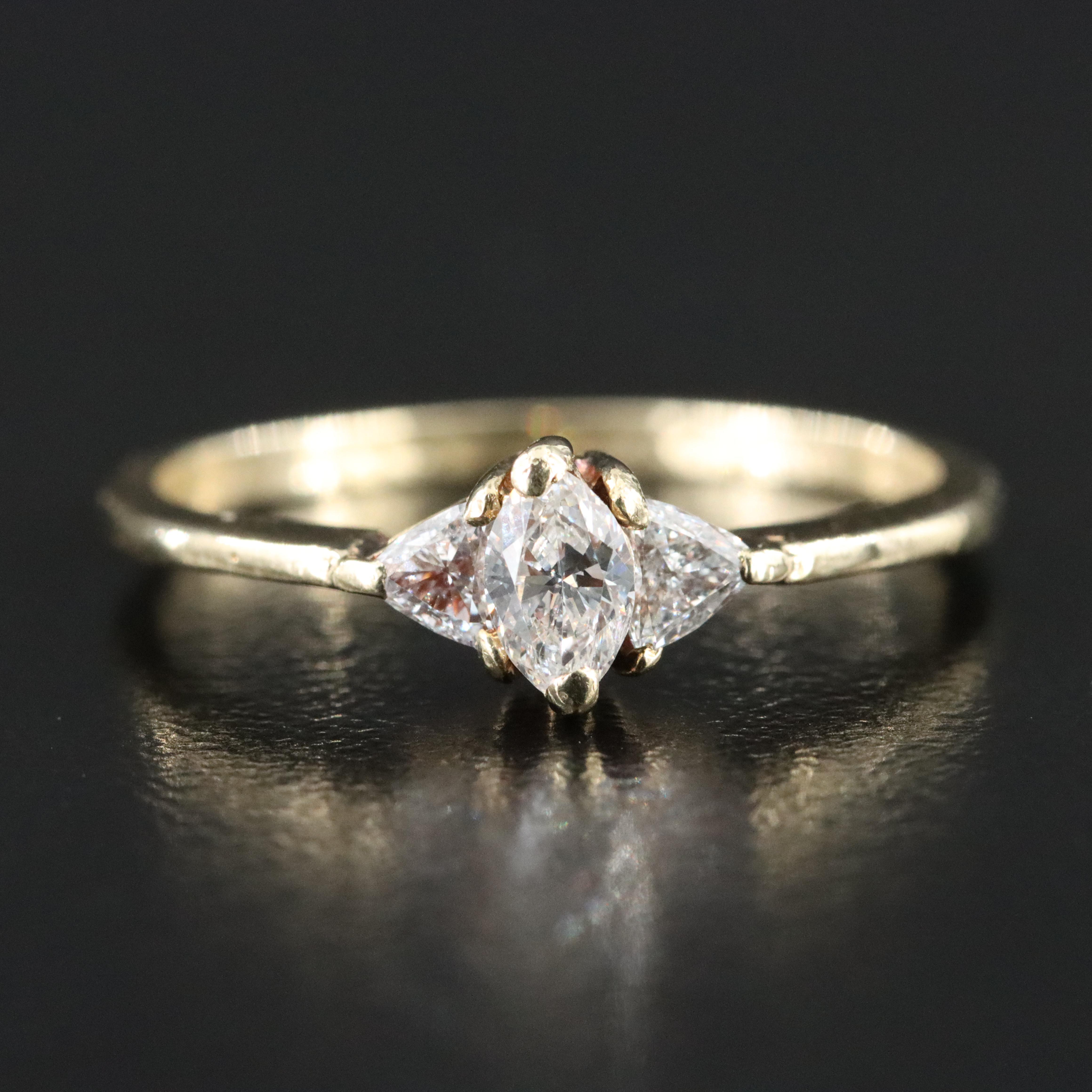 14K 0.38 CTW Diamond Ring