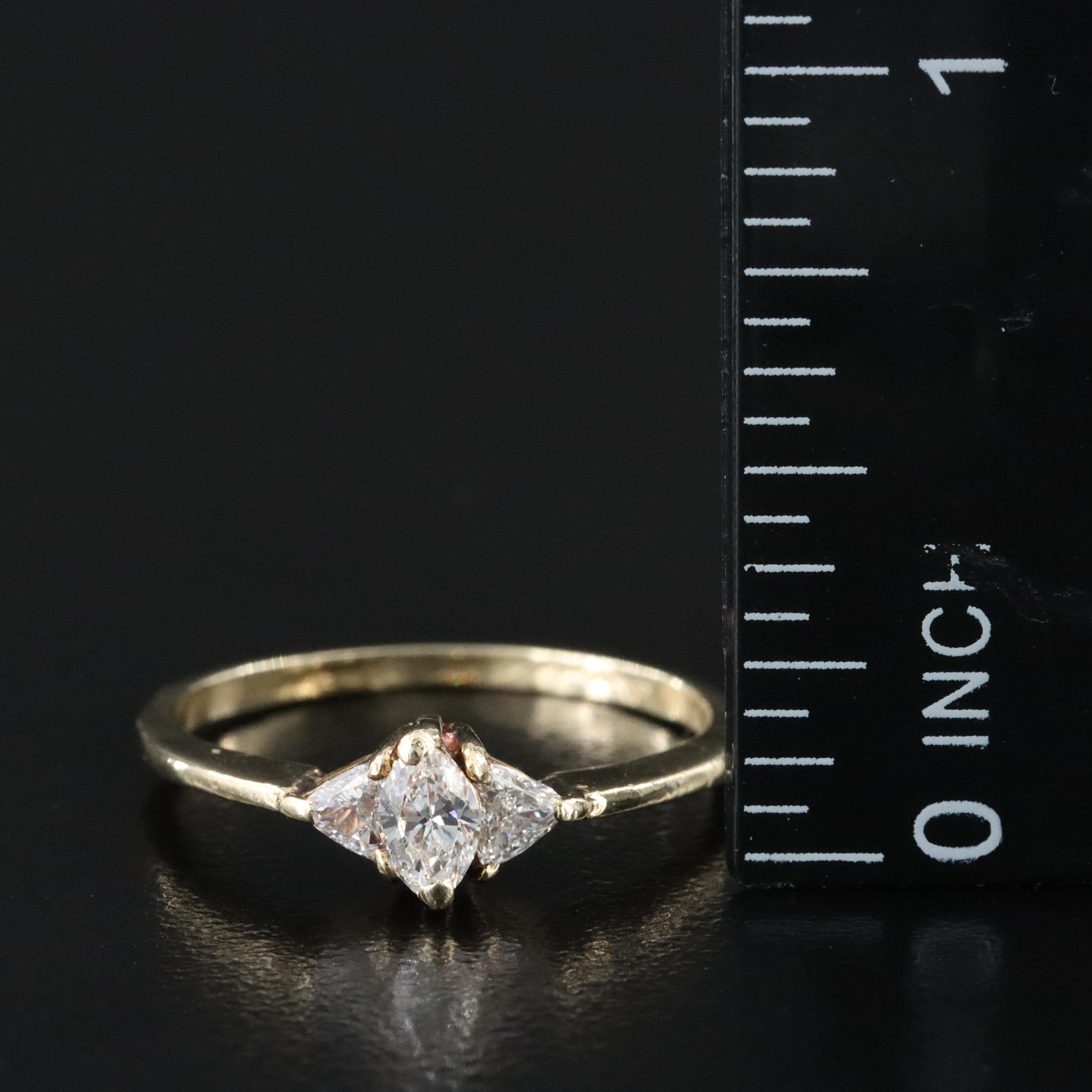 14K 0.38 CTW Diamond Ring