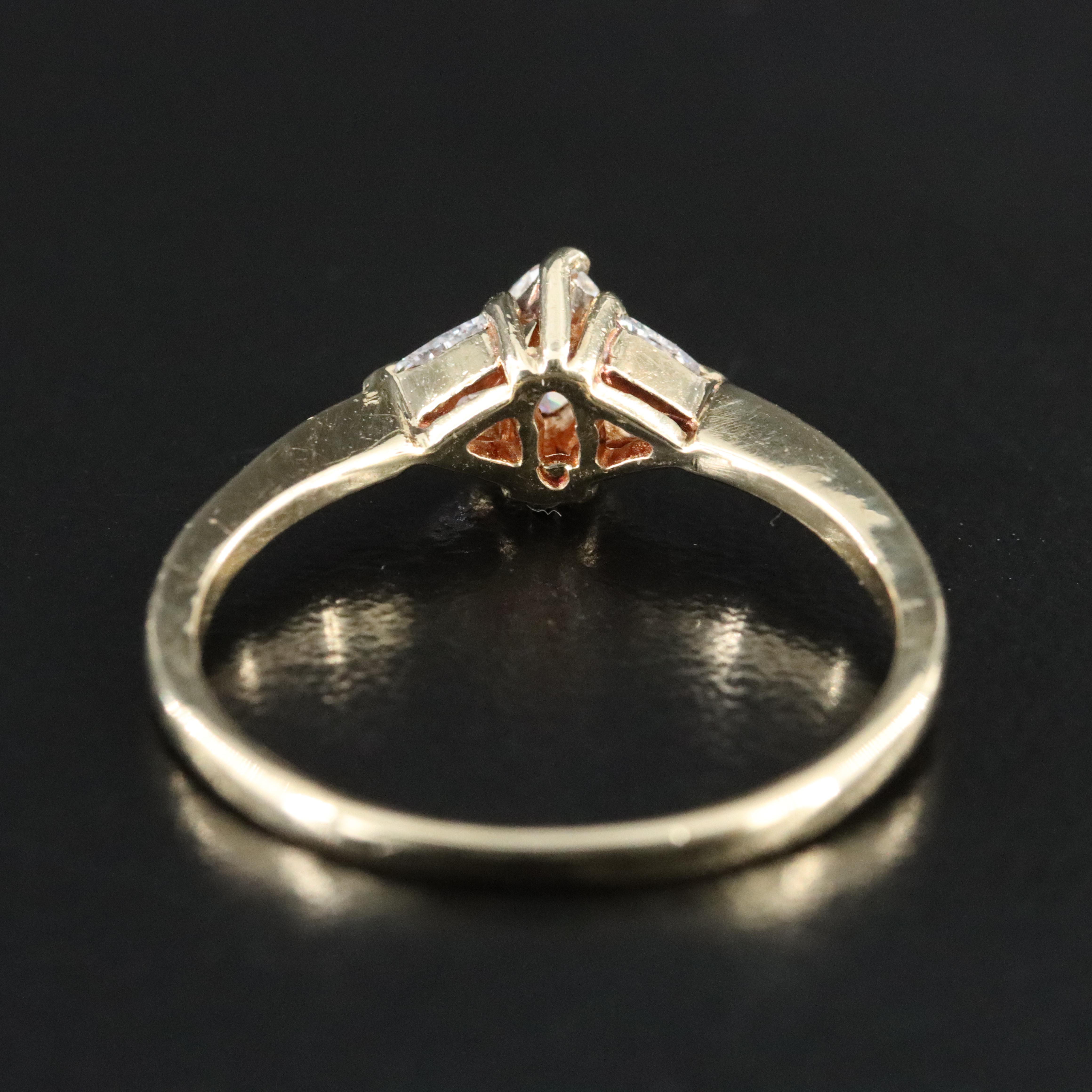 14K 0.38 CTW Diamond Ring