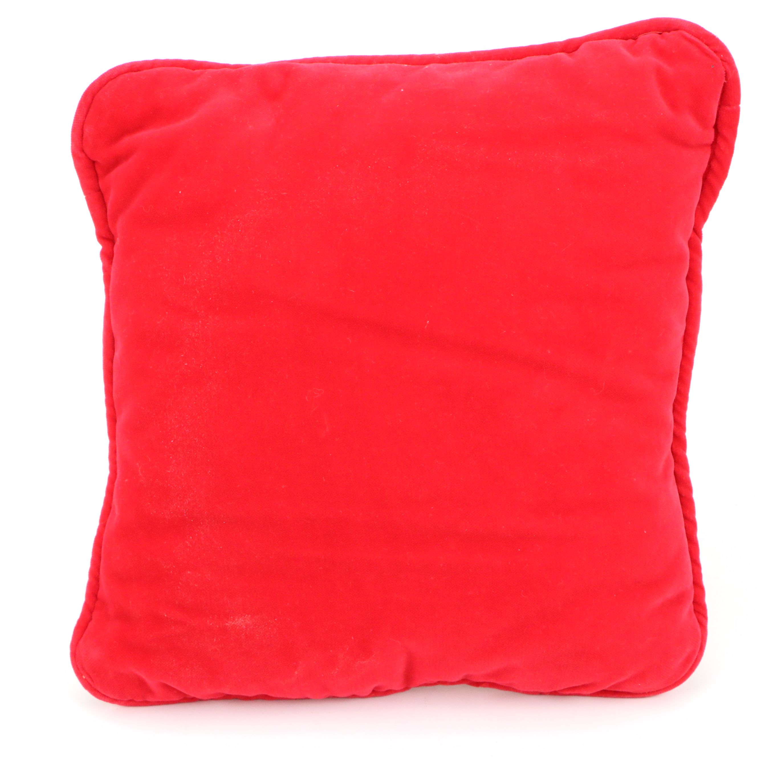 Cincinnati Bengals Needlepoint Pillow with Shearling Neckroll and Other Pillows