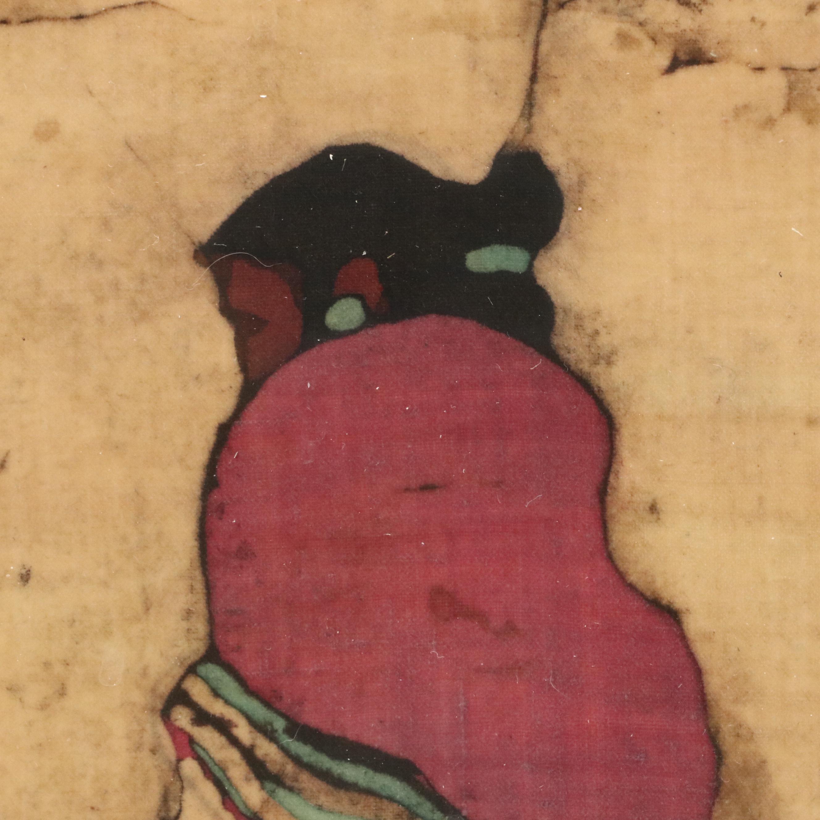 Alice Valdez Batik Portraits of Native American Women, 1983