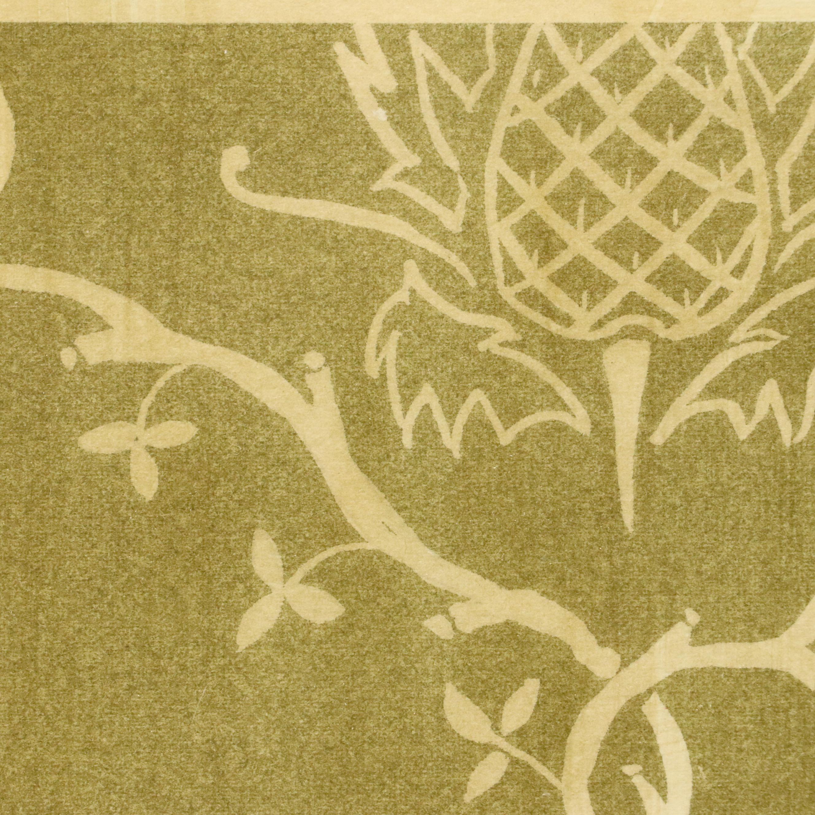 Jeffrey Lee Adler Chinoiserie Watercolor Painting