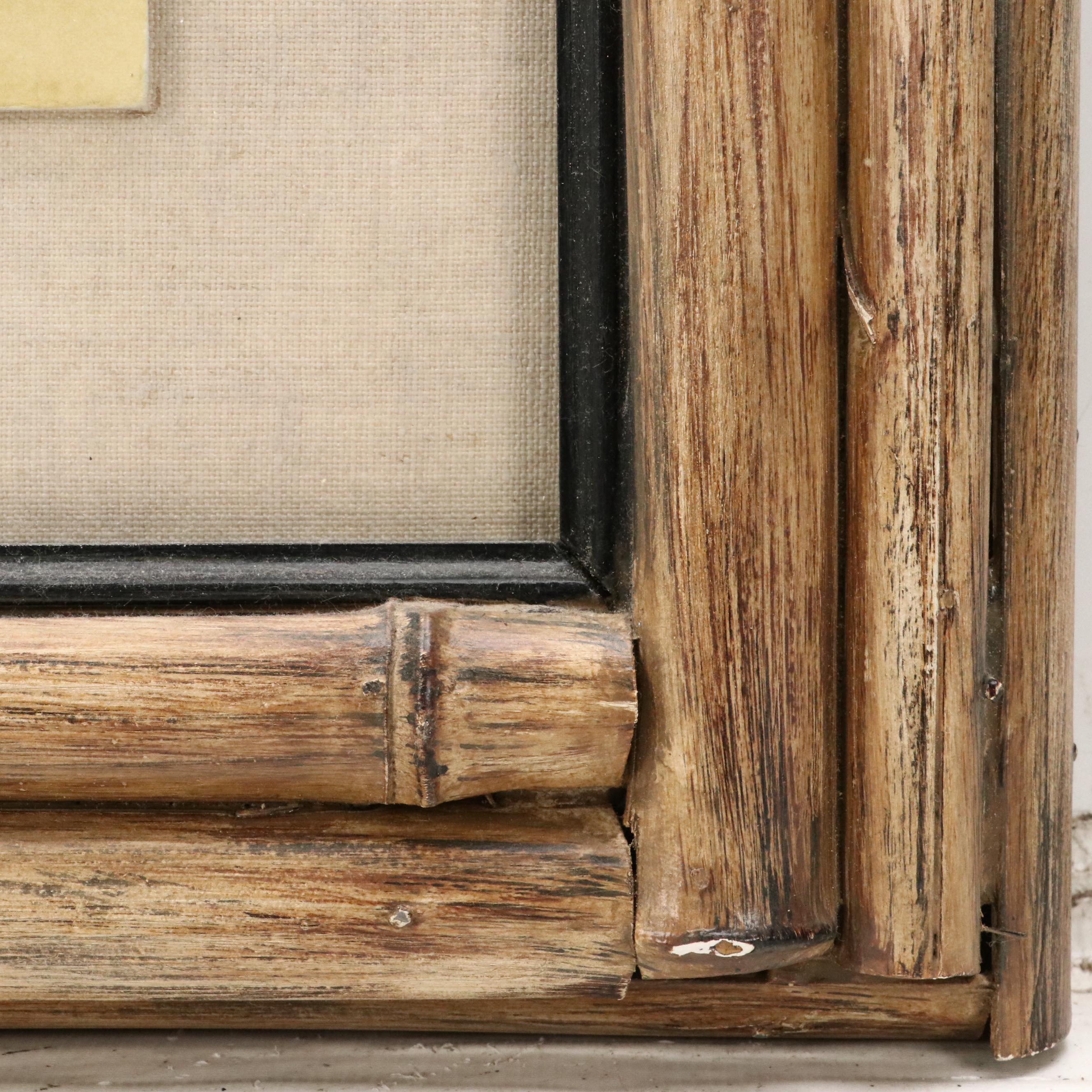 Jeffrey Lee Adler Chinoiserie Watercolor Painting