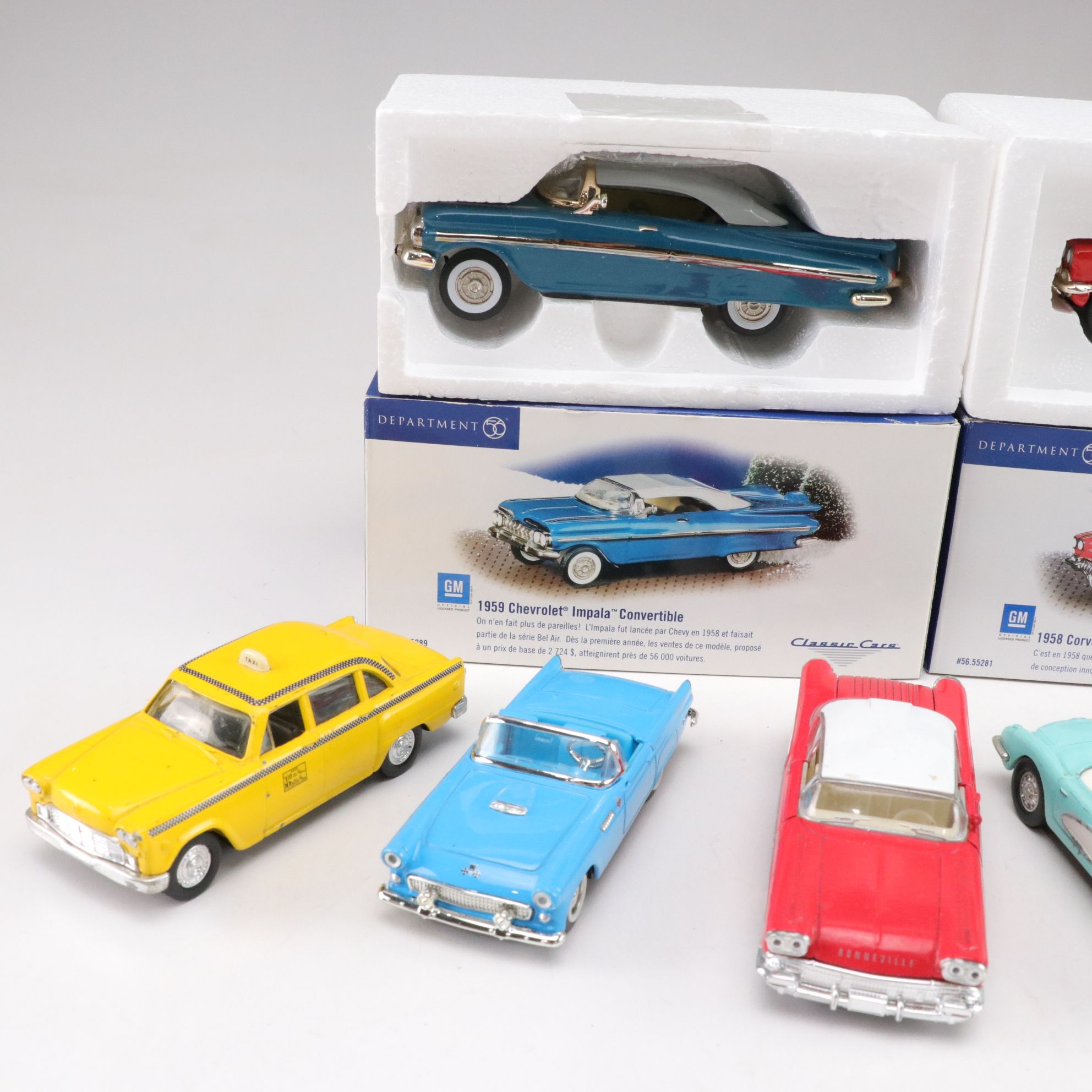 Classic Diecast Car Toys by Ertl, Department 56 & More