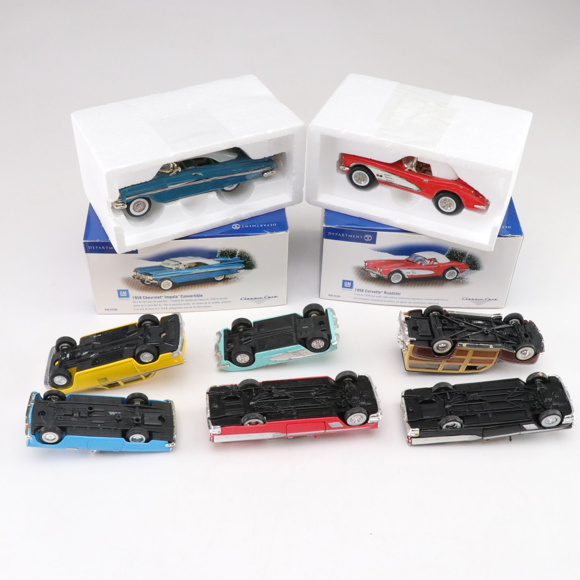 Classic Diecast Car Toys by Ertl, Department 56 & More