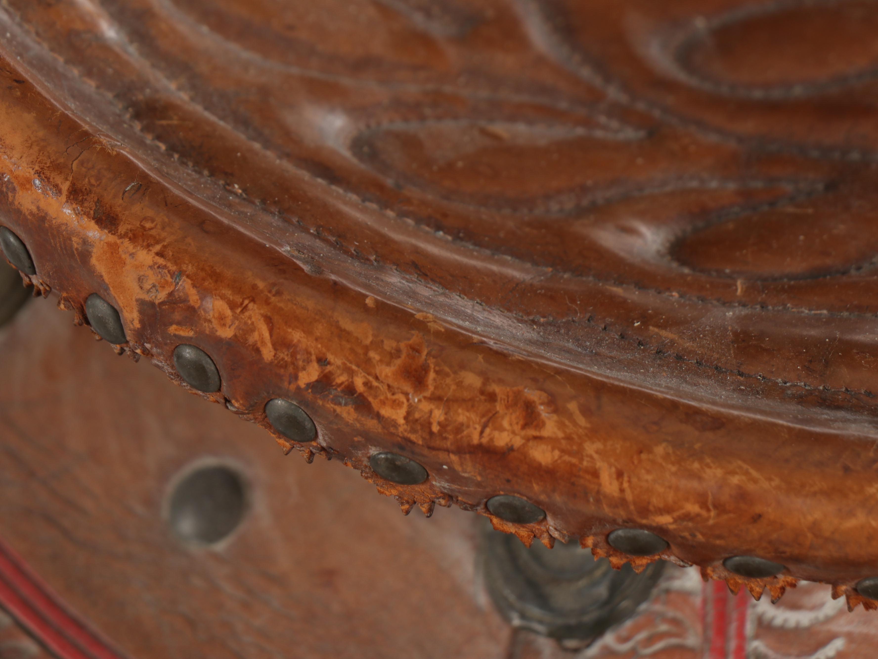 Leather Western Saddle