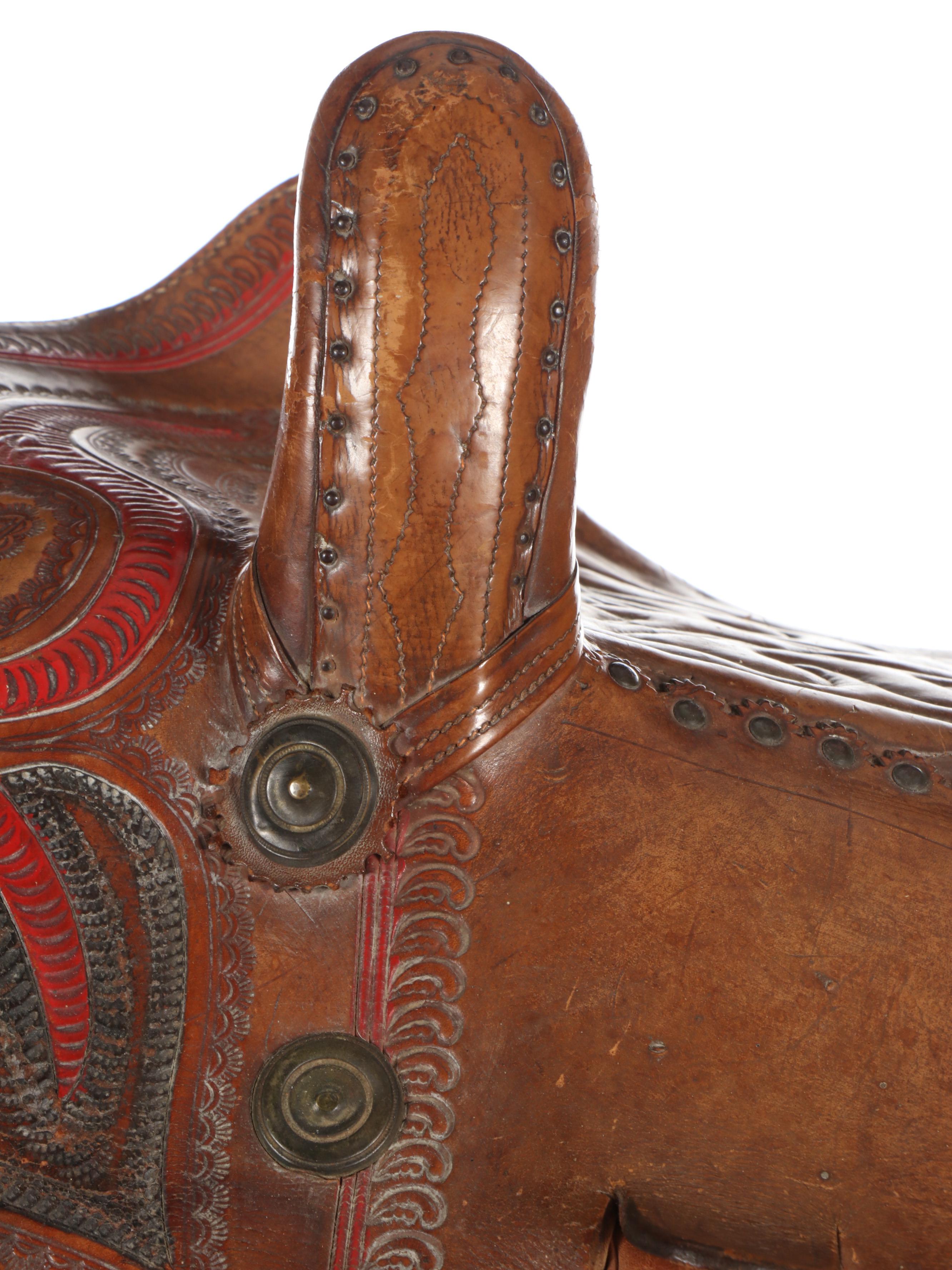 Leather Western Saddle
