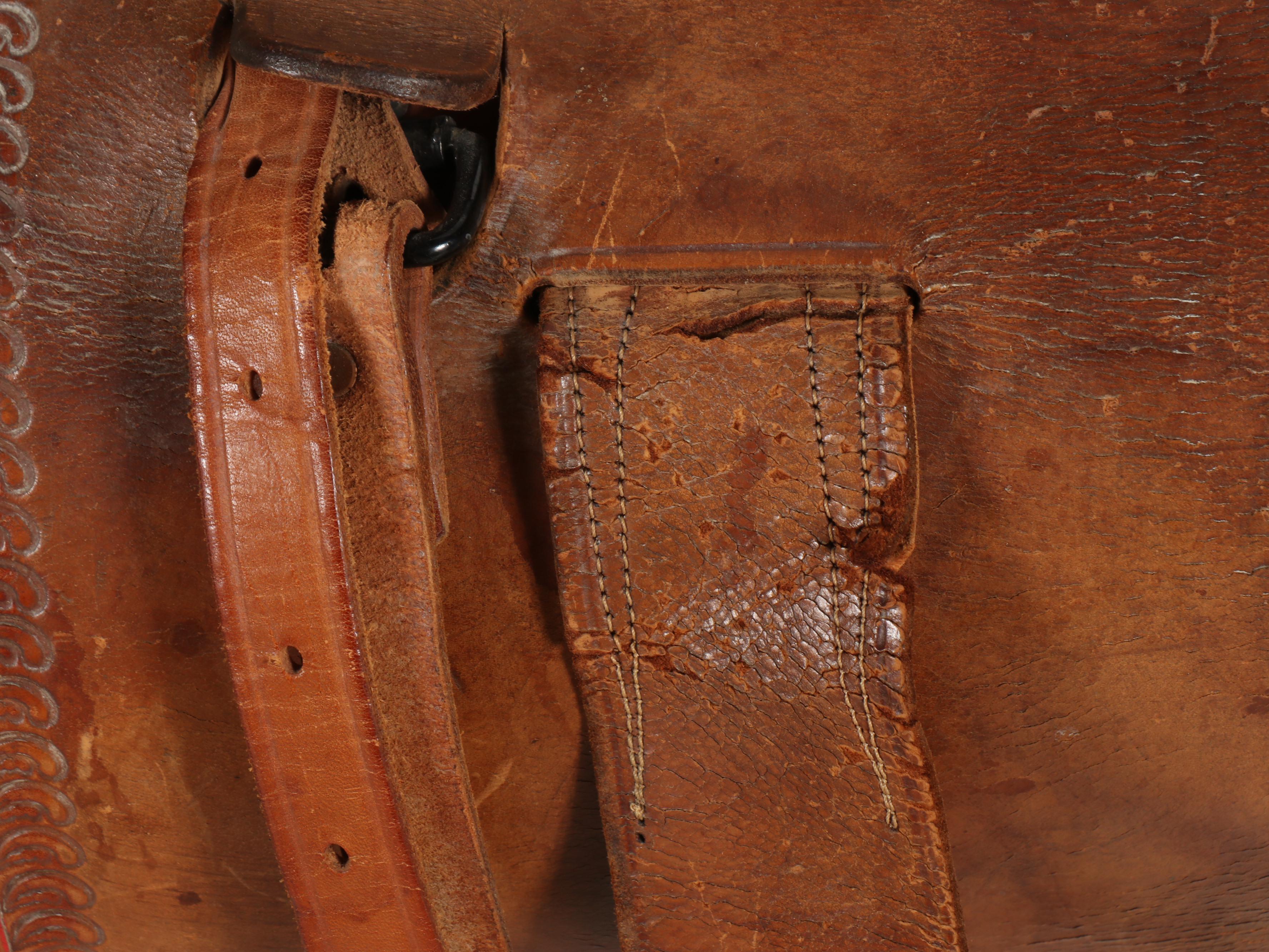 Leather Western Saddle