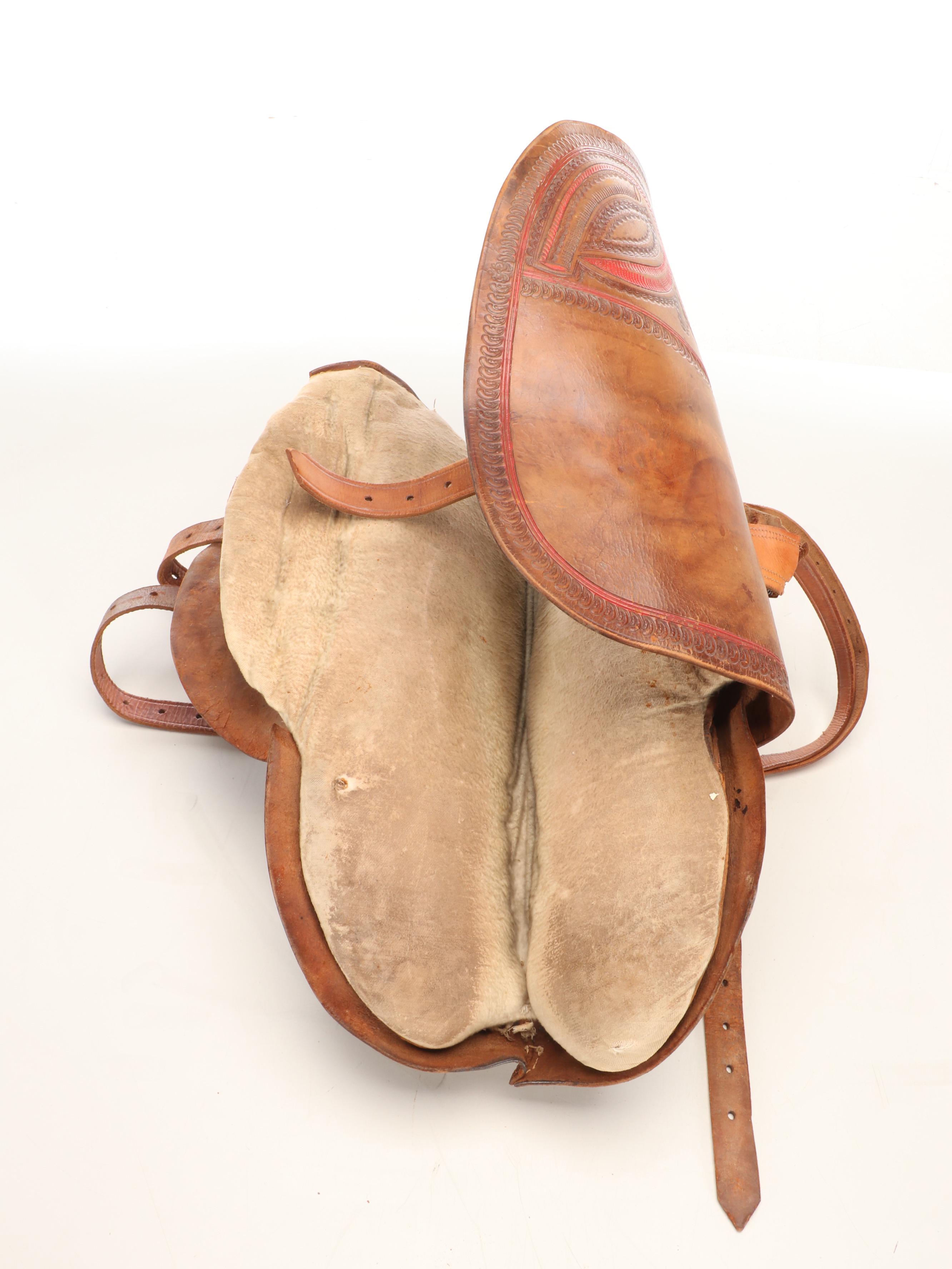 Leather Western Saddle