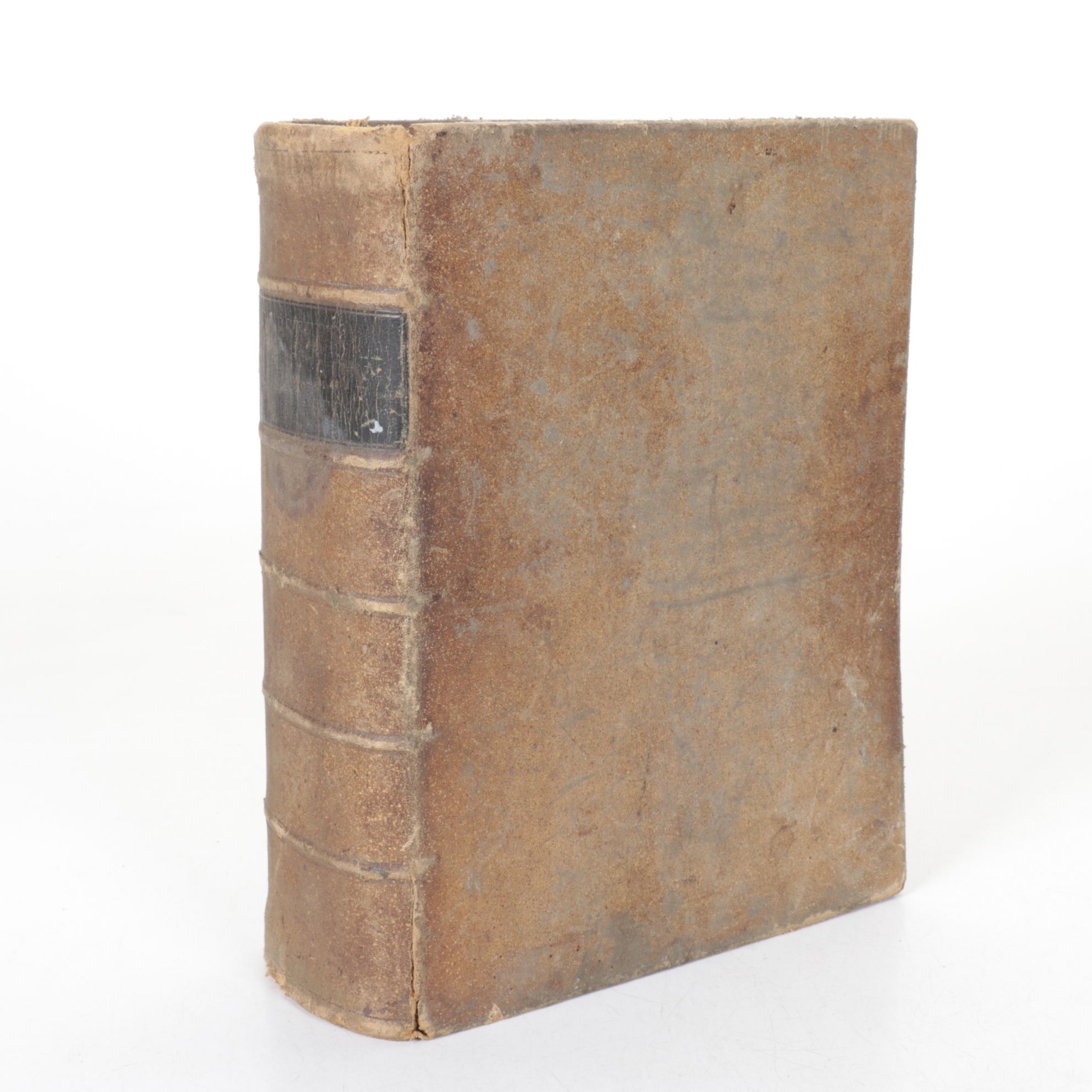 Leather Bound 1858 Webster's "An American Dictionary of the English Language"