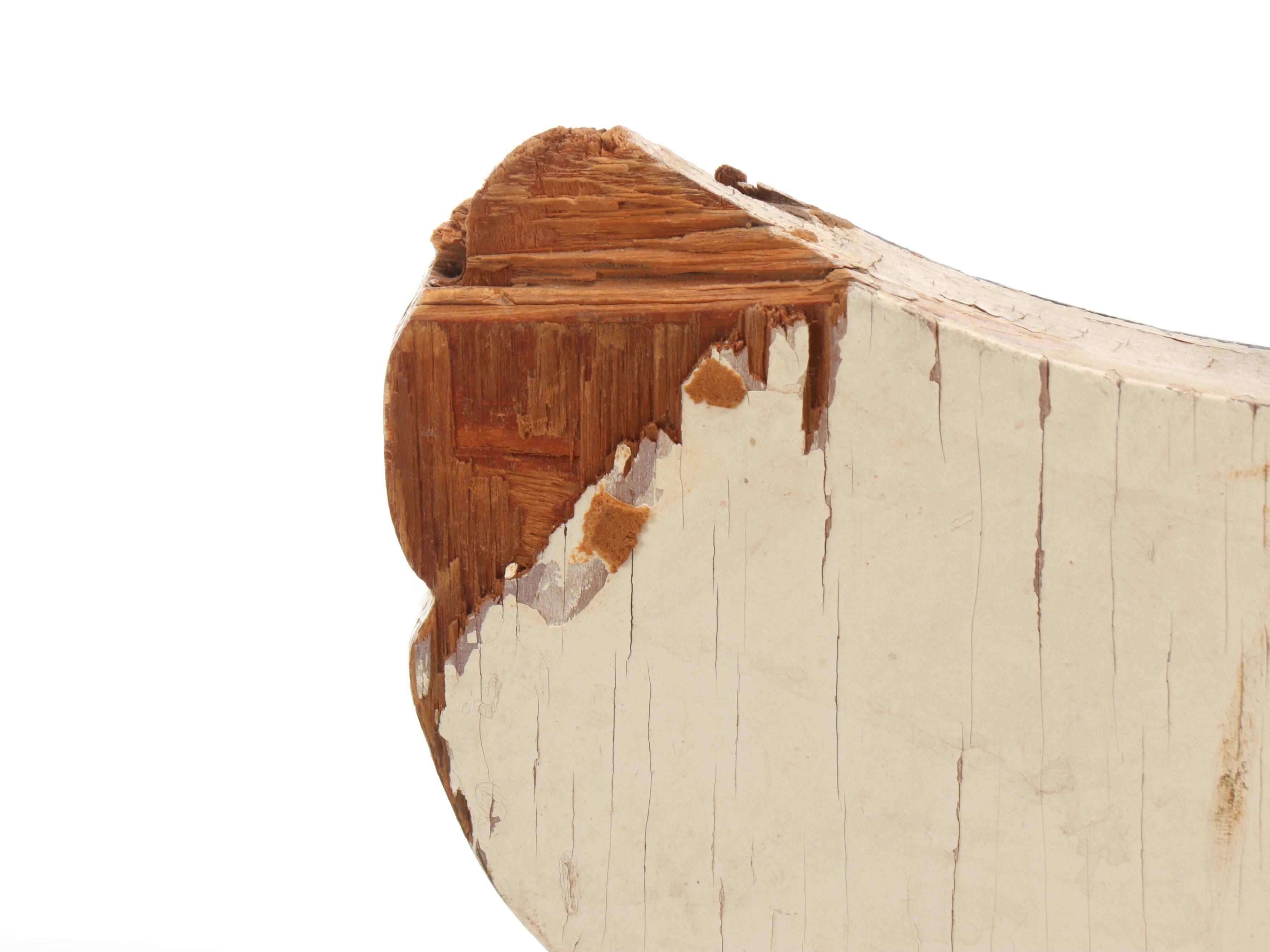 Painted Wood Duck Children's Rocking Chair