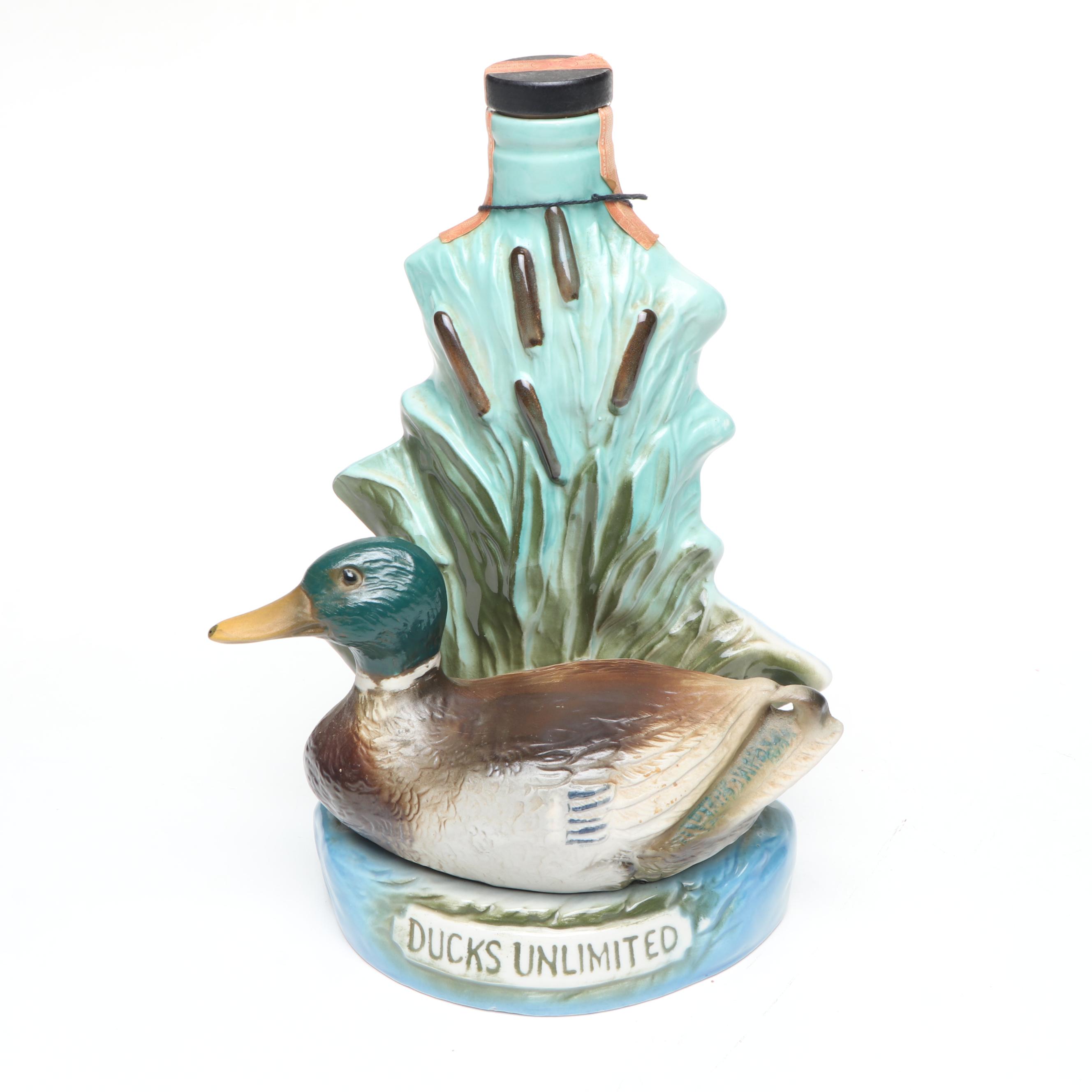 Jim Beam Ceramic Whiskey Decanters, 1970s