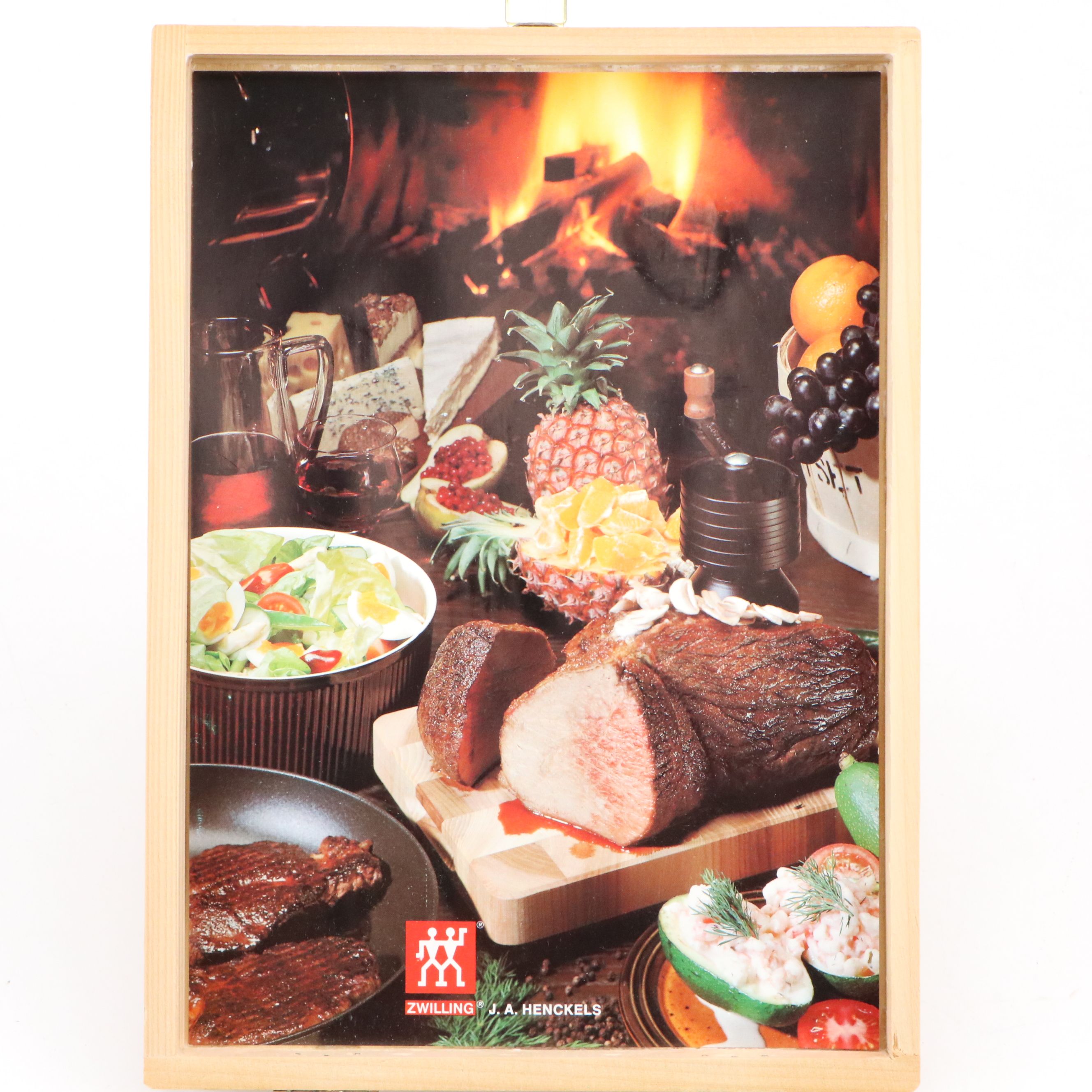 Zwilling J. A. Henckels Steak Knife Set with Wood Storage Box