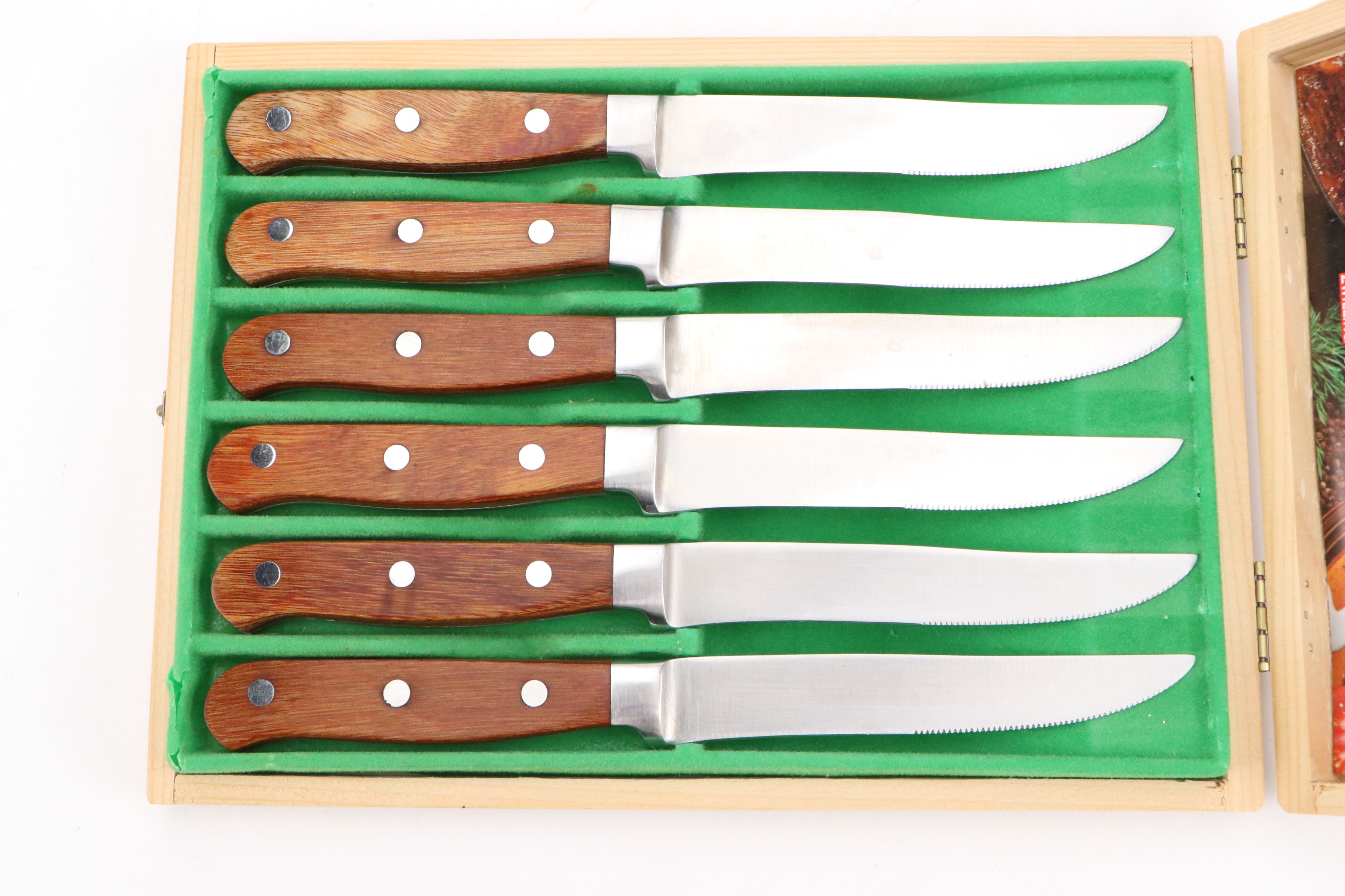 Zwilling J. A. Henckels Steak Knife Set with Wood Storage Box
