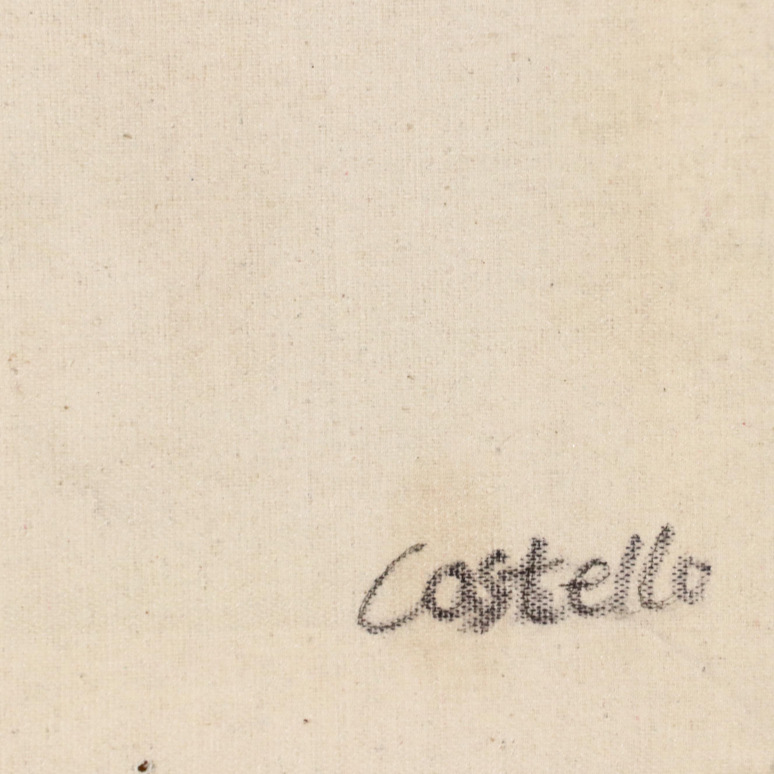 Castello Oil Painting of a Butterfly