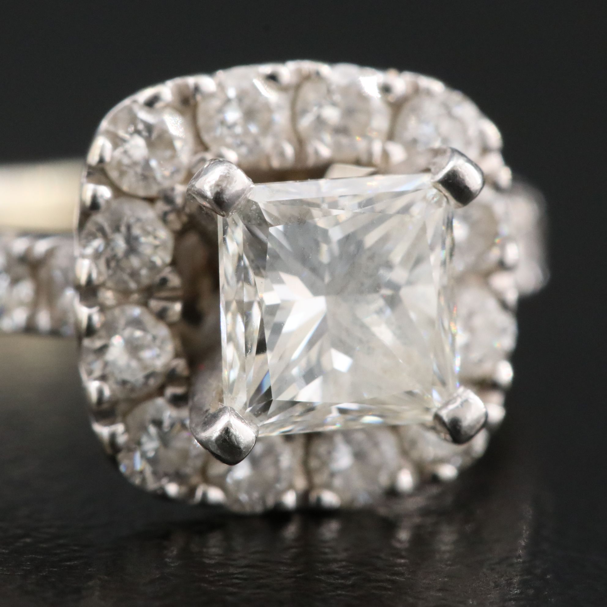 14K Neil Lane 2.46 CTW Diamond Ring with  GIA Cert