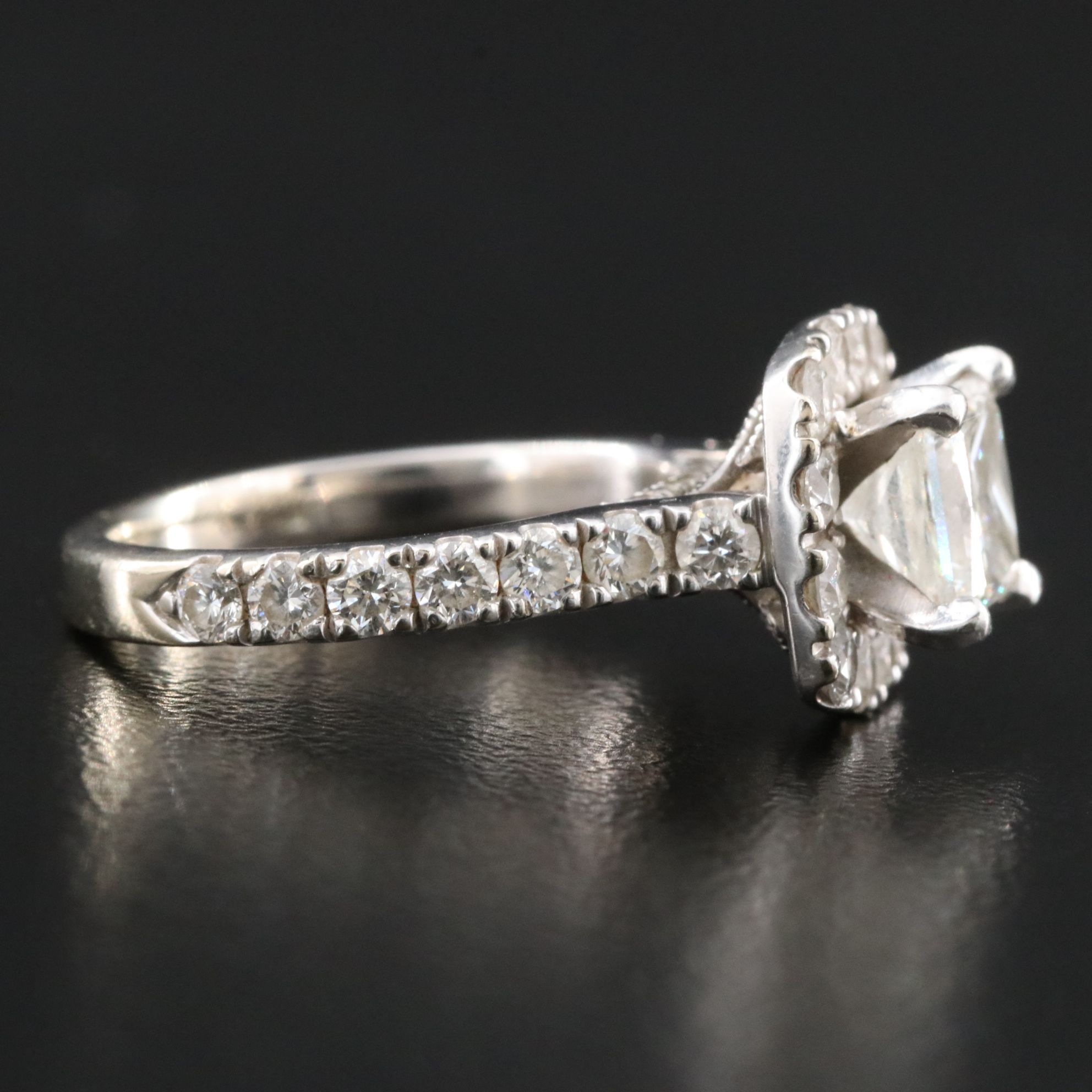 14K Neil Lane 2.46 CTW Diamond Ring with  GIA Cert