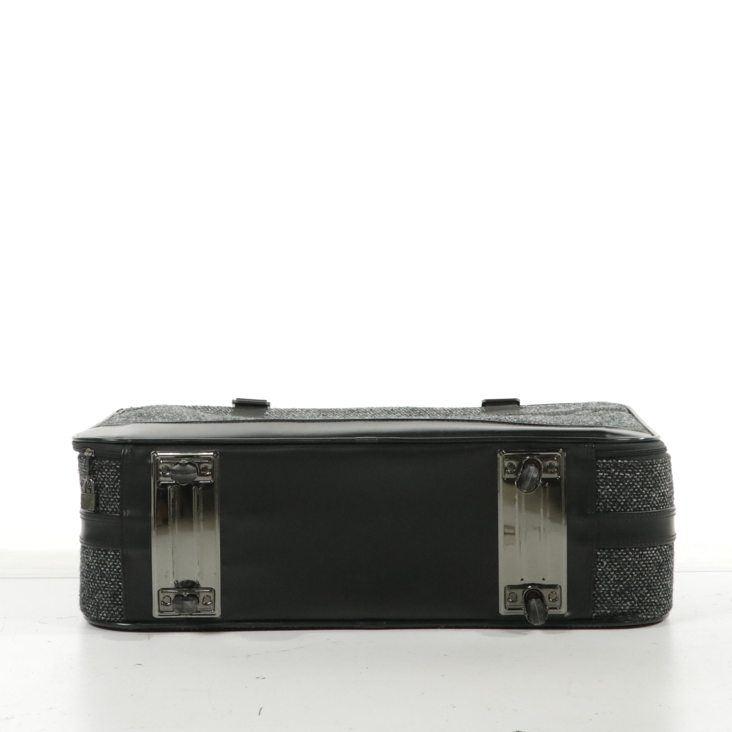 American Tourister Grey Tweed 5-Piece Luggage Set Including Garment Bag, More