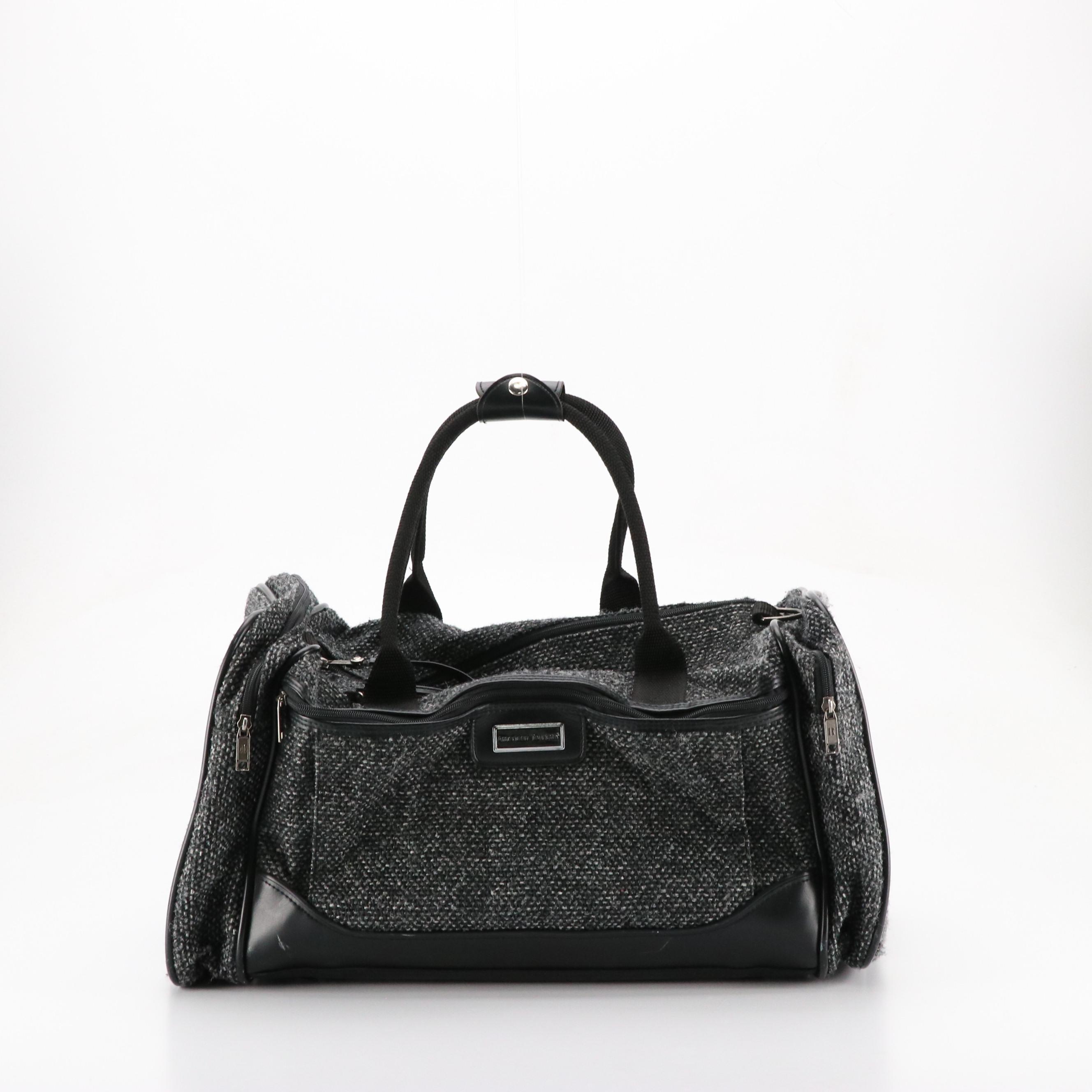 American Tourister Grey Tweed 5-Piece Luggage Set Including Garment Bag, More