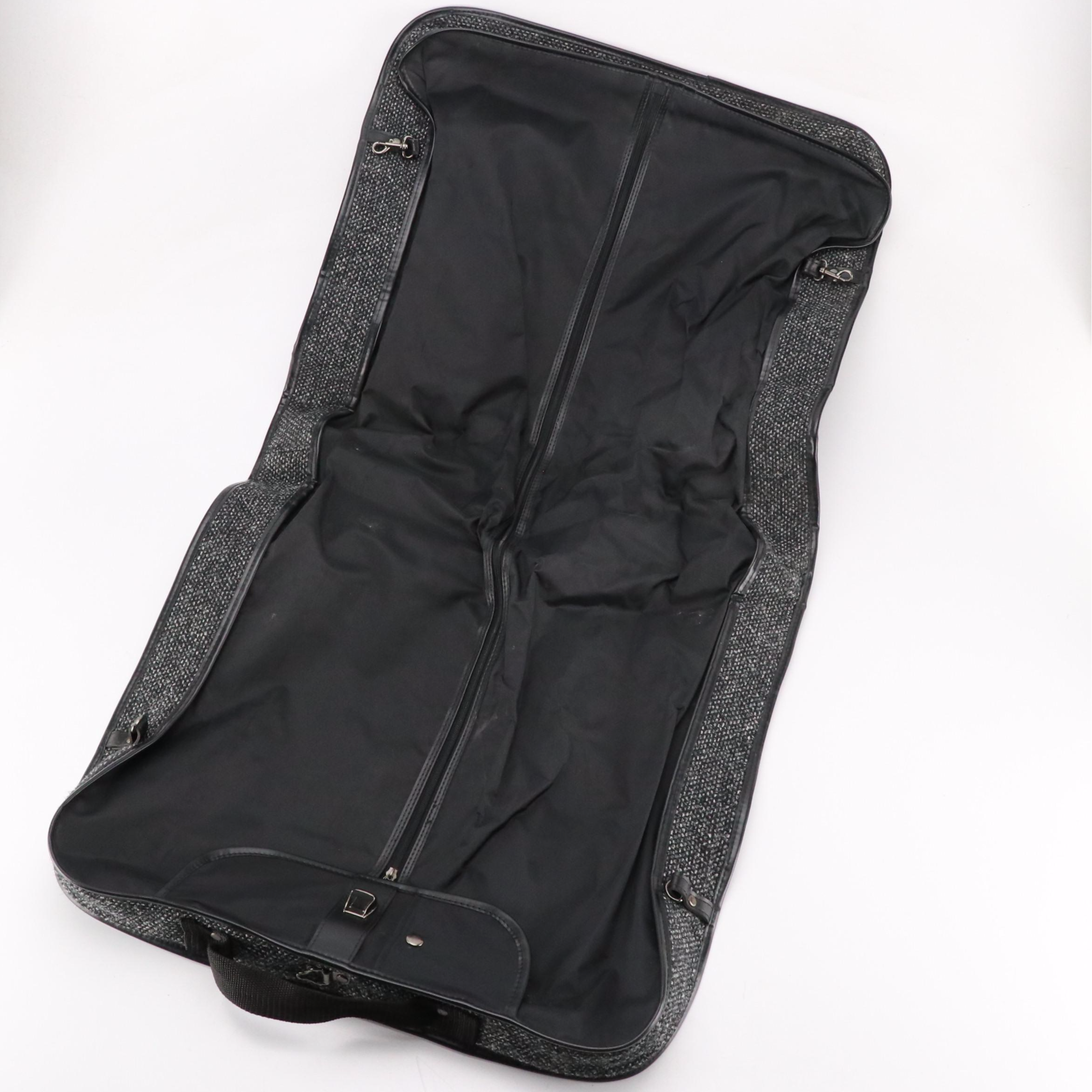 American Tourister Grey Tweed 5-Piece Luggage Set Including Garment Bag, More