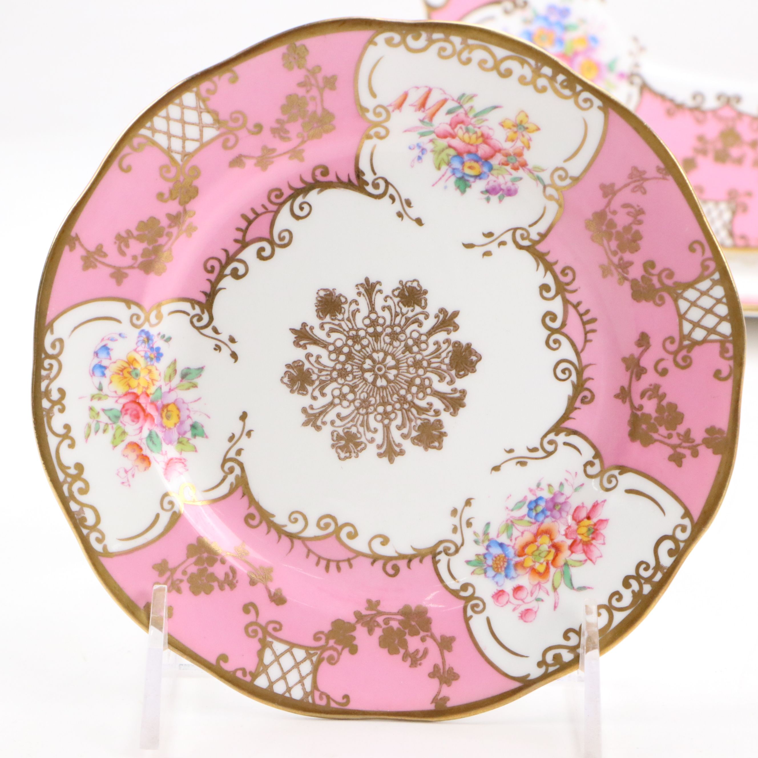 Johnson Bros., Coalport, and Salisbury Porcelain Plates