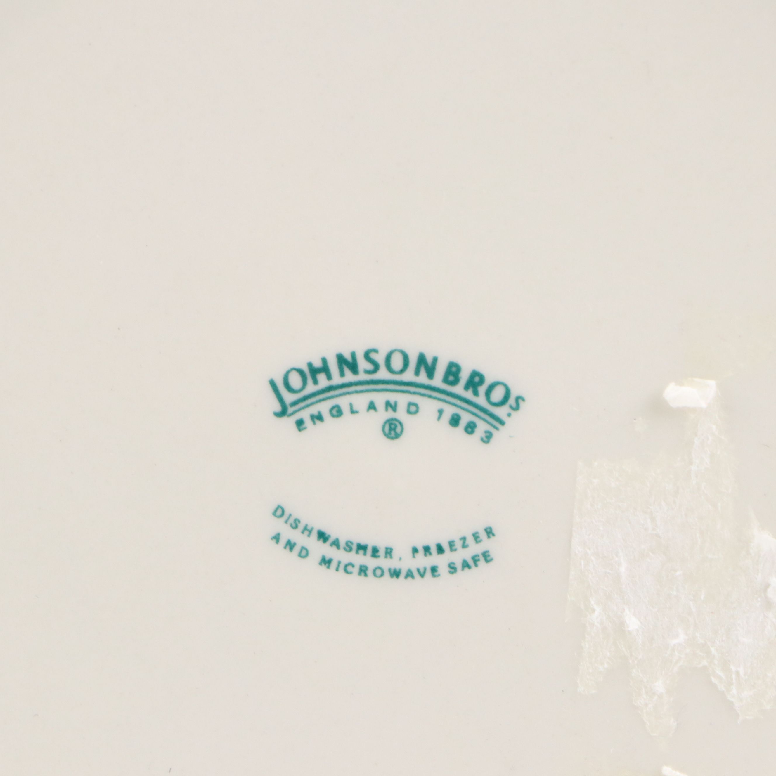 Johnson Bros., Coalport, and Salisbury Porcelain Plates